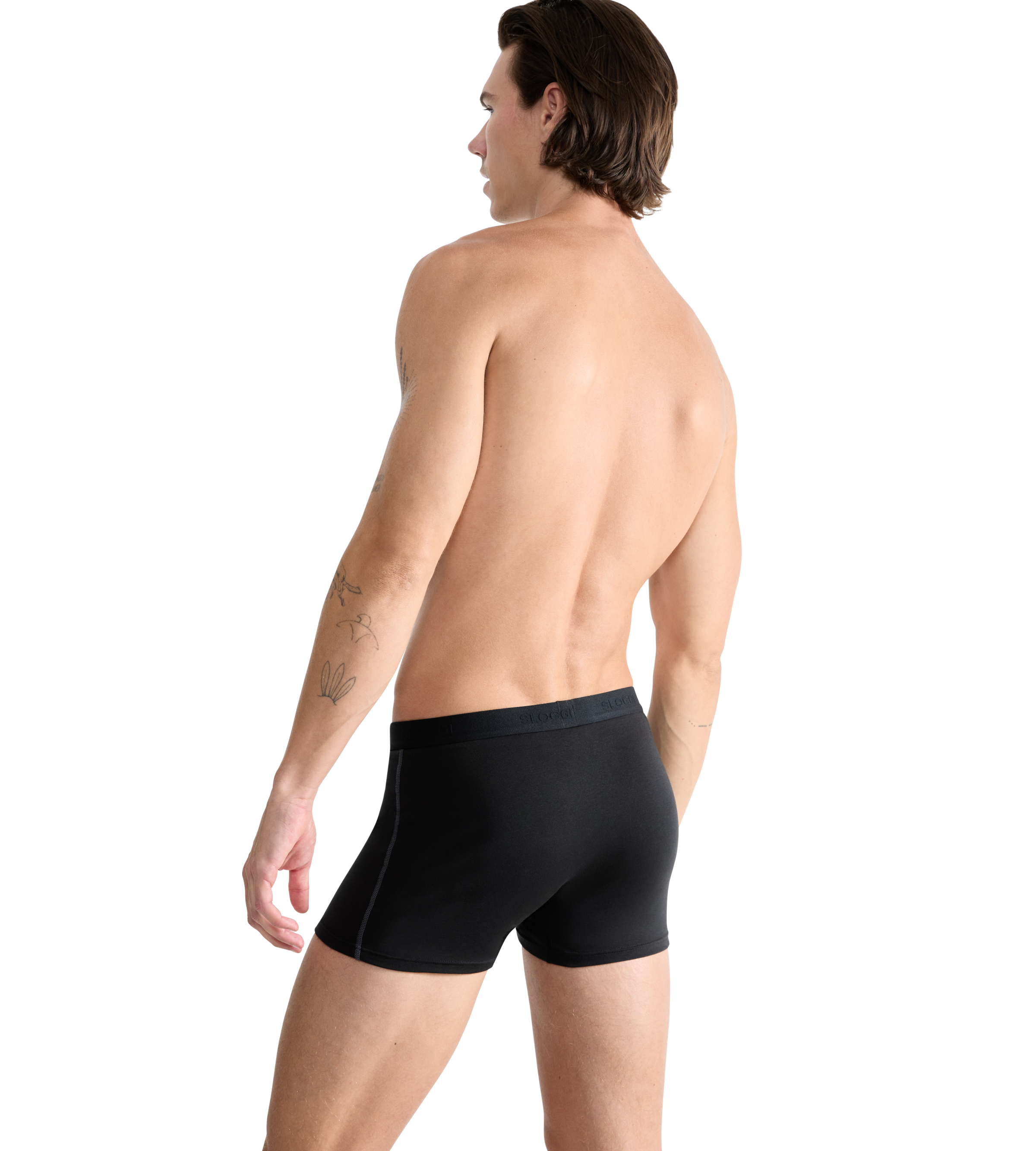 sloggi Boxer »men 24/7 Short 2P«, (2er Pack), weich und atmungsaktiv