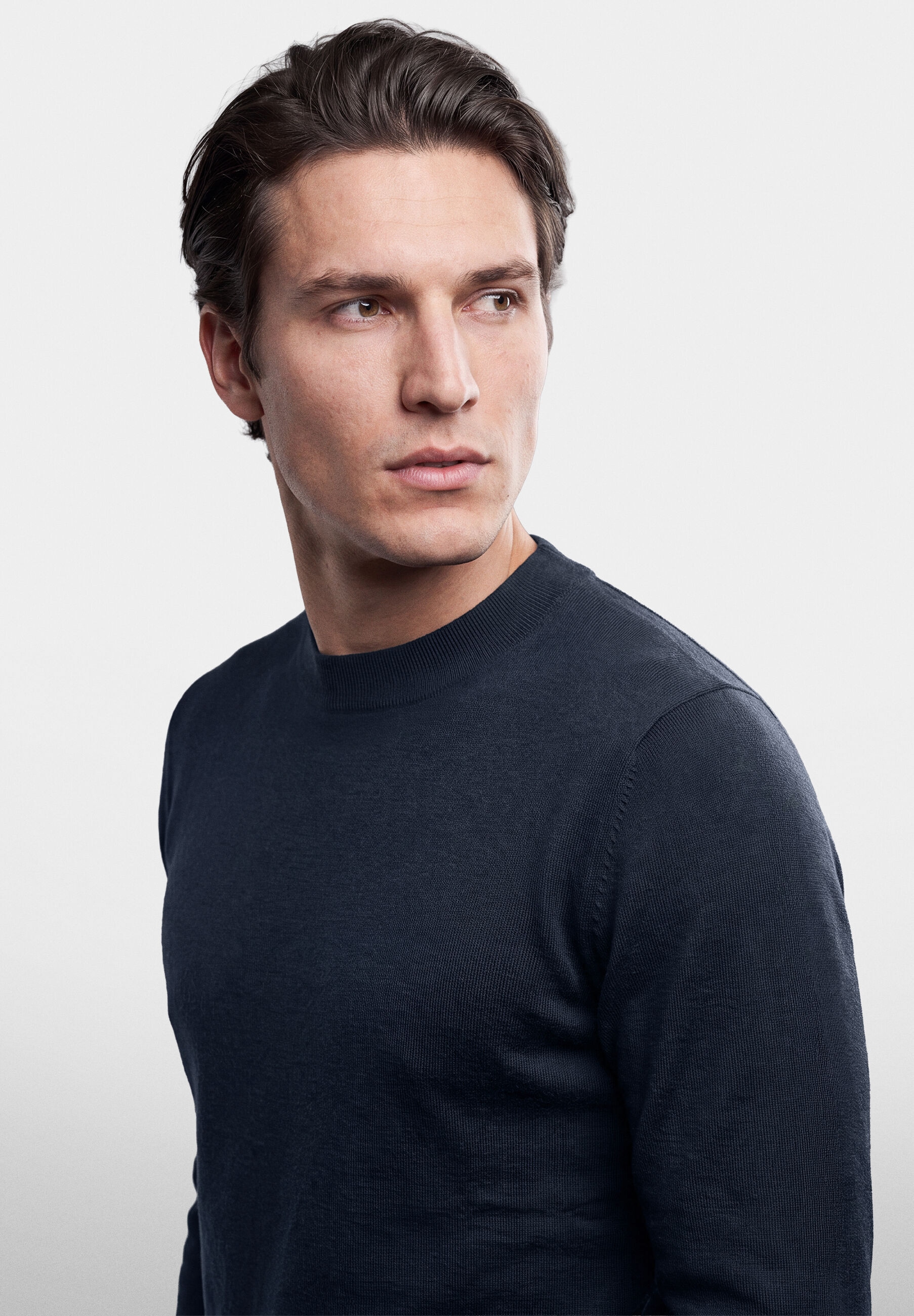 BENVENUTO. Stehkragenpullover »BENVENUTO. Pullover ADRIANO« mit weichem Strickmaterial