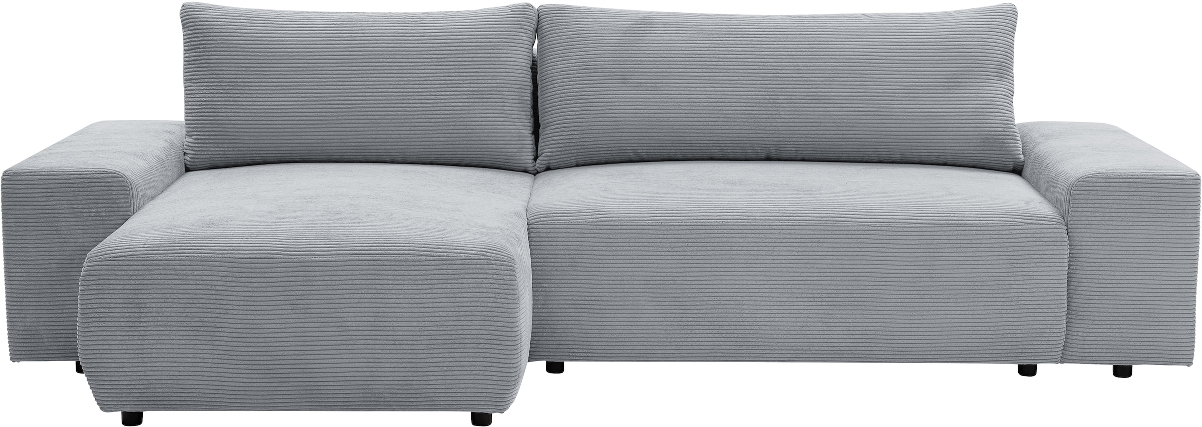 WERK2 Ecksofa »Amsterdam, zeitlos und elegant, Breite 300cm, L-Form« Design Ecksofa mit hohem Komfort, Schlaffunktion & Bettkasten