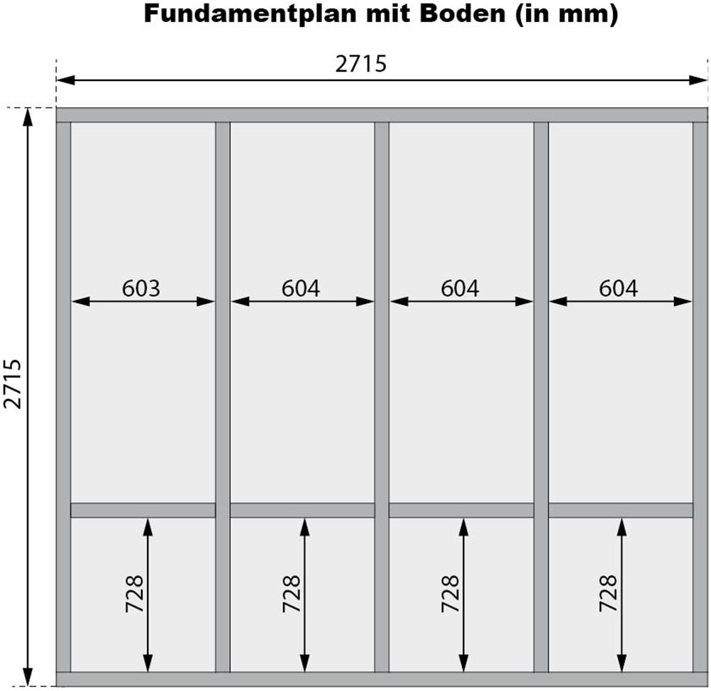 Karibu Gartenhaus »Saturino« inkl. Massivholzfußboden