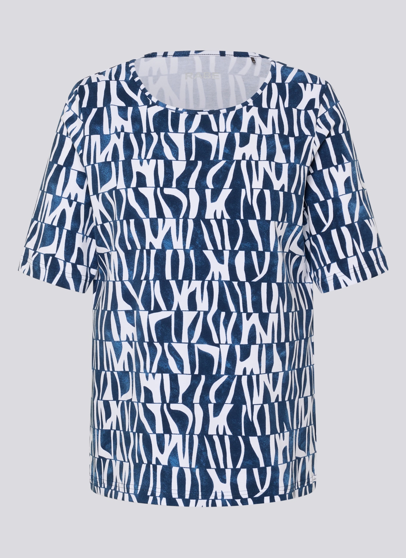 Rabe T-Shirt, mit All-Over Print