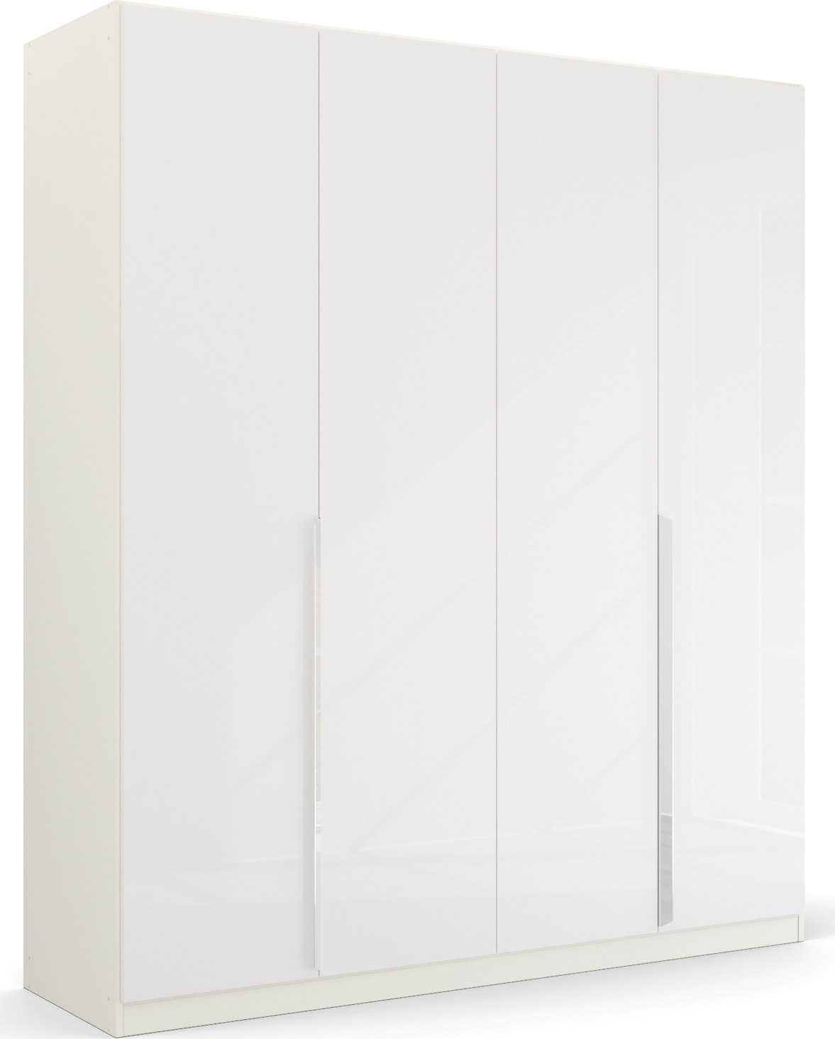 rauch Drehtürenschrank "Kleiderschrank Schrank Garderobe Ankleide GLAMOUR BY QUADRA SPIN" Breiten: 181/226/271 cm, Höhe 210 cm, mit eleganter Hochglanzfront und Stangengriff MADE IN GERMANY