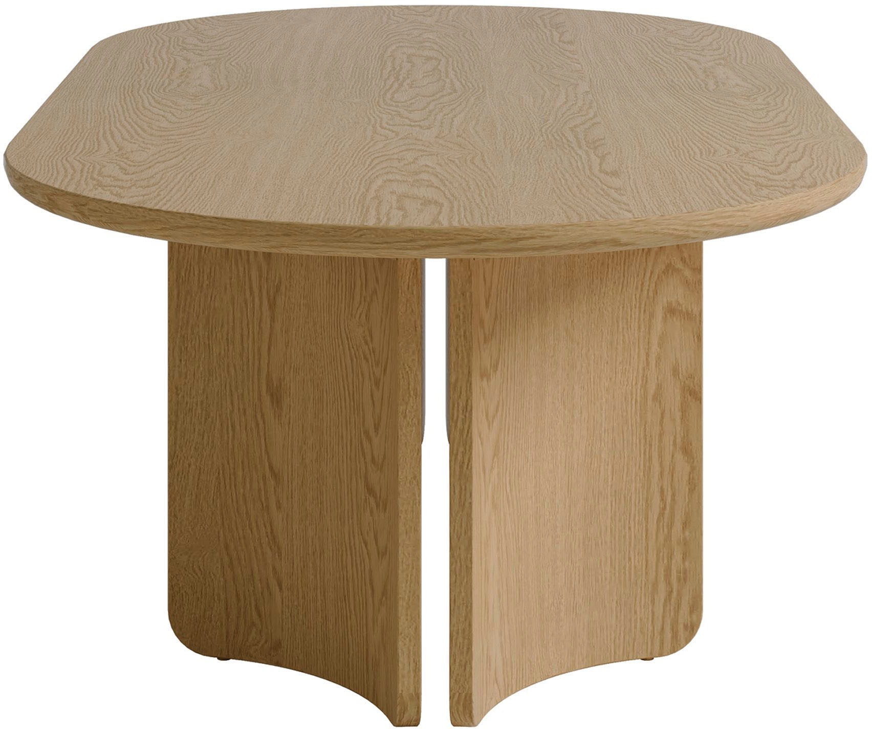 SCHÖNER WOHNEN-Kollektion Couchtisch »TROMS« 1 Stk. tlg. 110 cm, mit variabel montierbarem Untergestell