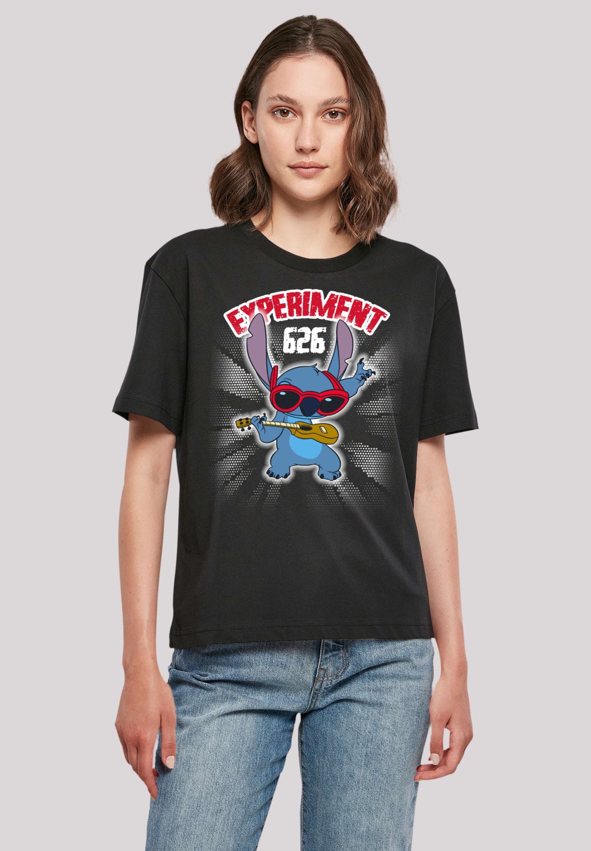 F4NT4STIC T-Shirt »Disney Lilo & Stitch Rockstar«, Premium Qualität
