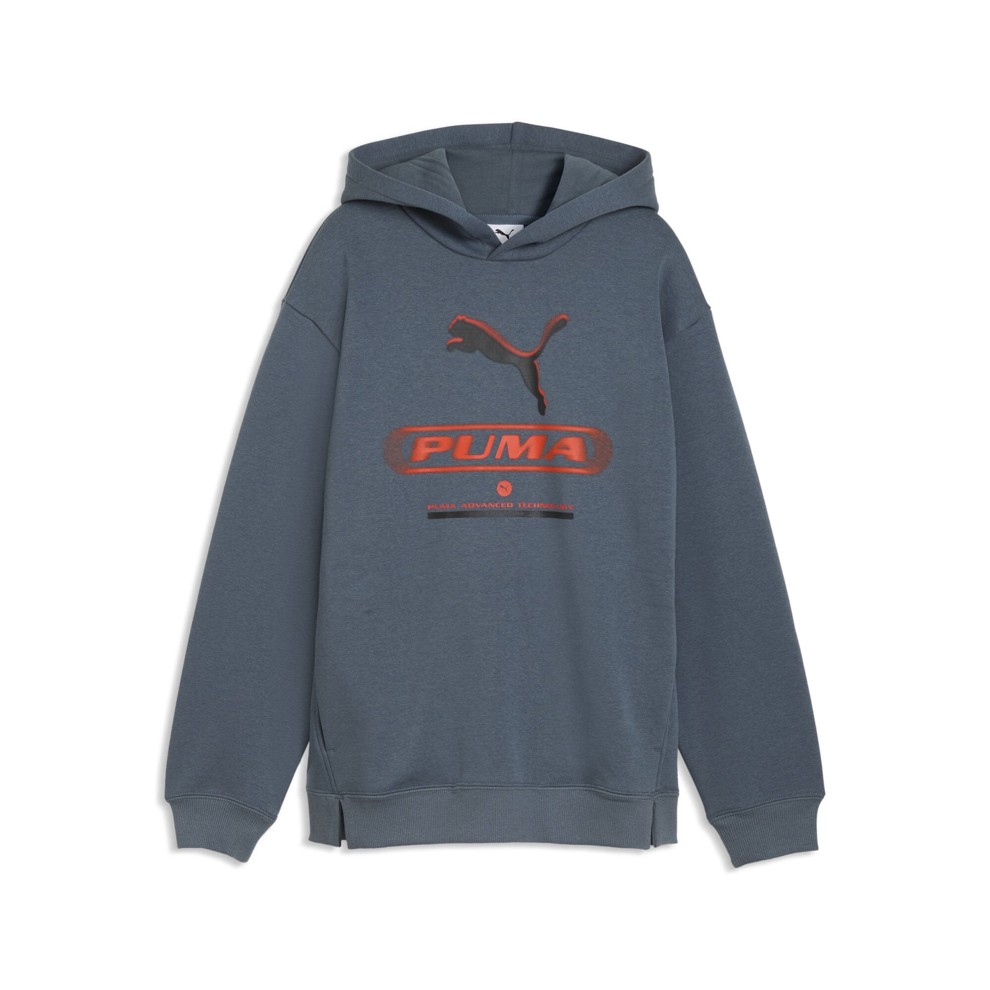 PUMA Kapuzensweatshirt "STREET RELAXED HOODIE FL B", mit Kapuze, Eingrifftaschen, Ärmellänge lang, für Jugendliche