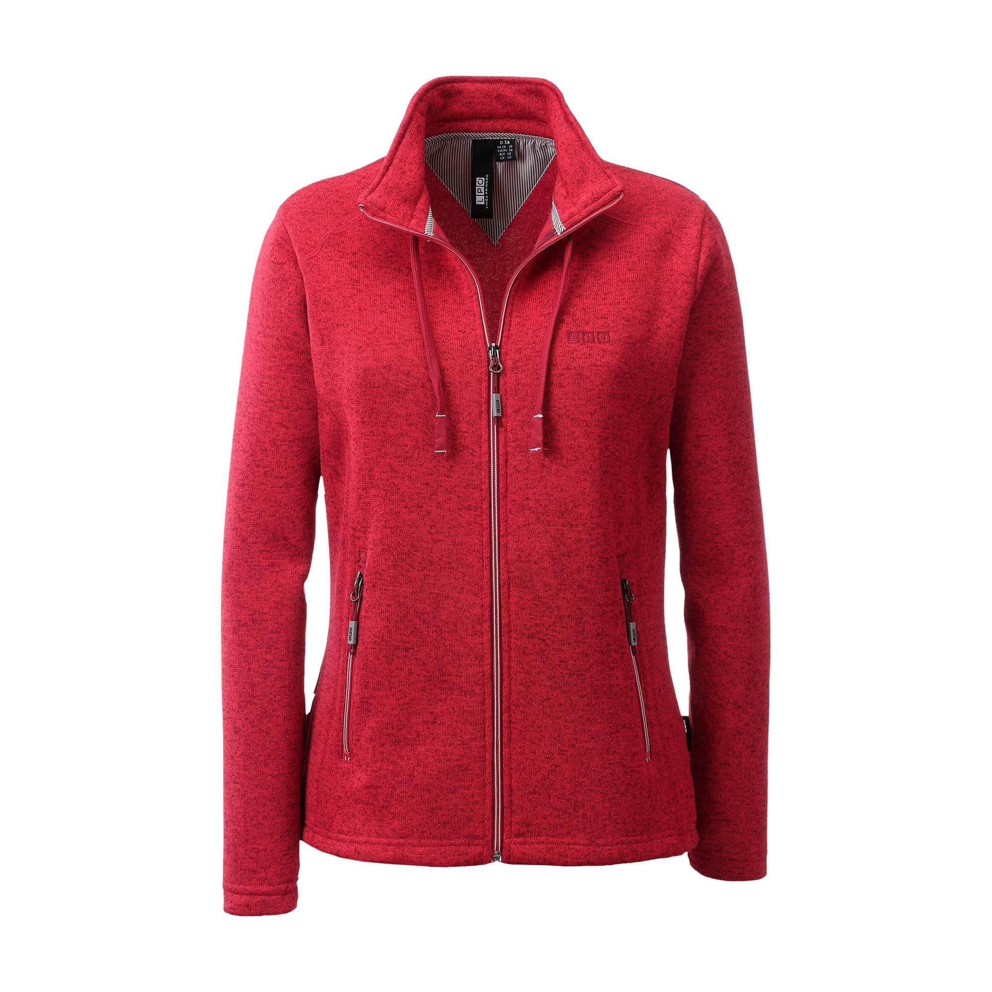 DEPROC Active Strickfleecejacke »LUVIENNE WOMEN«, Kontrastreissverschluss  kaufen | BAUR