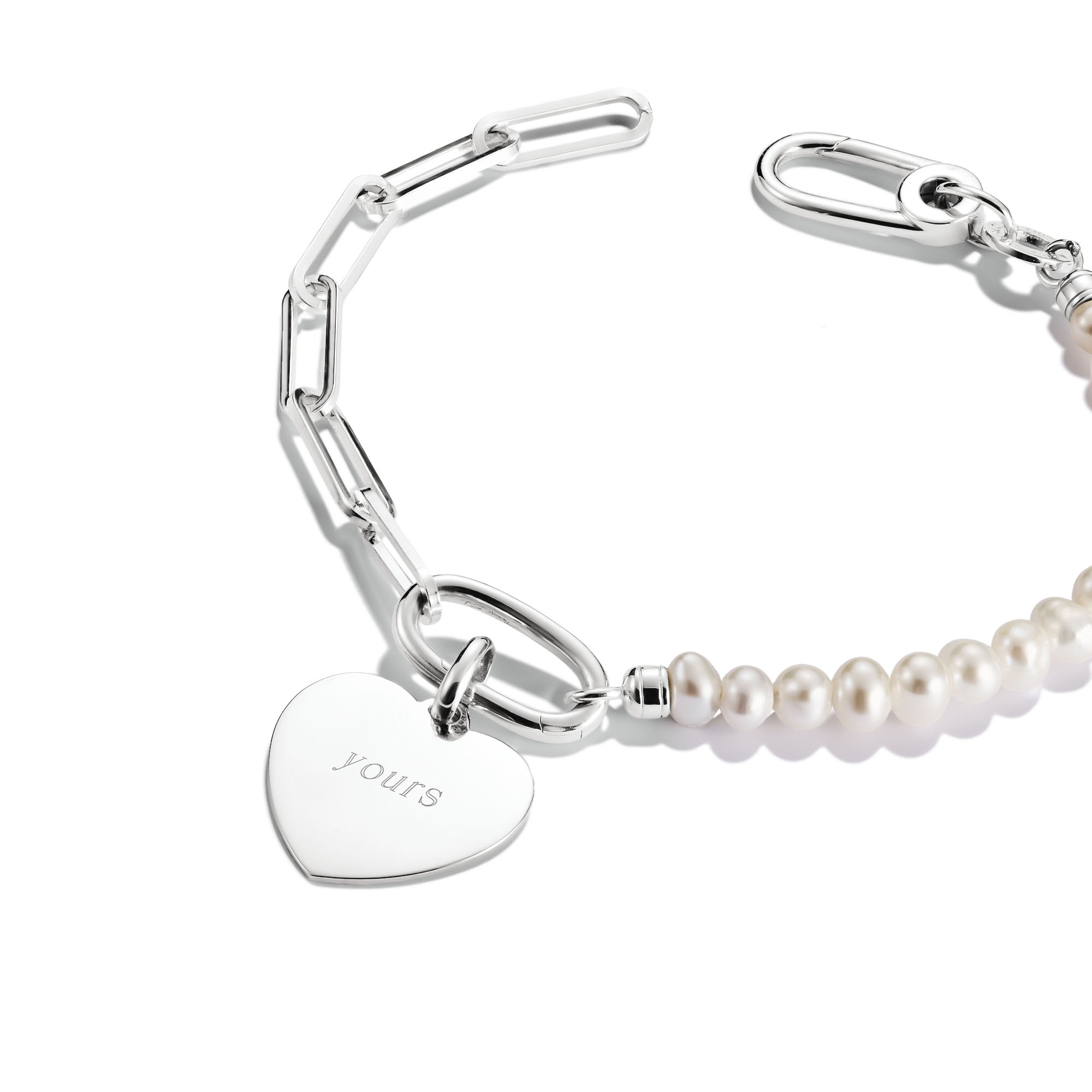 THOMAS SABO Charm Herz »Charm Herz groß - Connect, CC1274-001-21, CC1274-413-39«