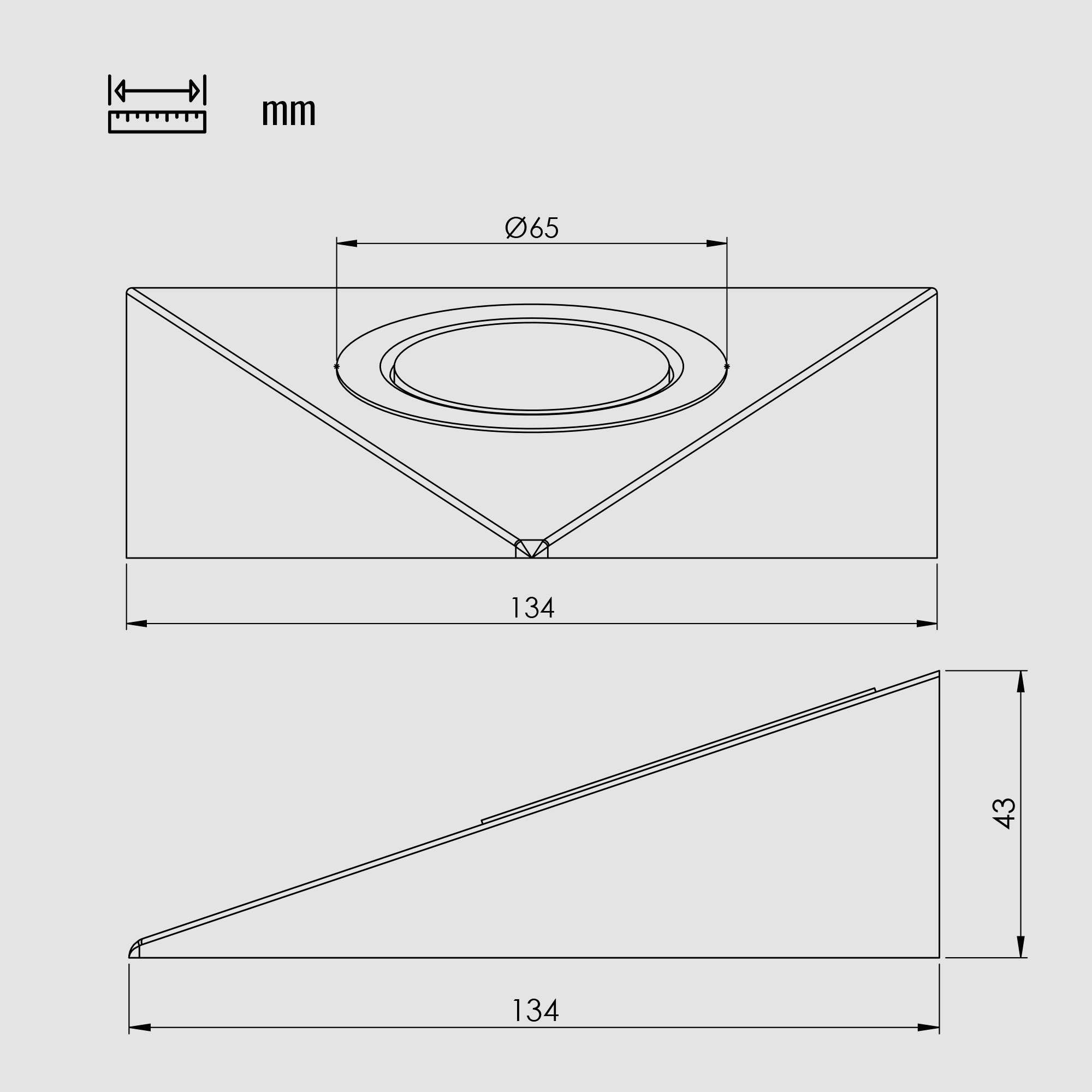 Loevschall Unterschrankleuchte »Emerald Kit Unterbauleuchte Küche LED 230V, 3er-Set, LED-Lampe«, Leuchtmittel LED-Modul | LED fest integriert, Weißlicht, einfache Installation, integriertem Schalter, Edelstahl