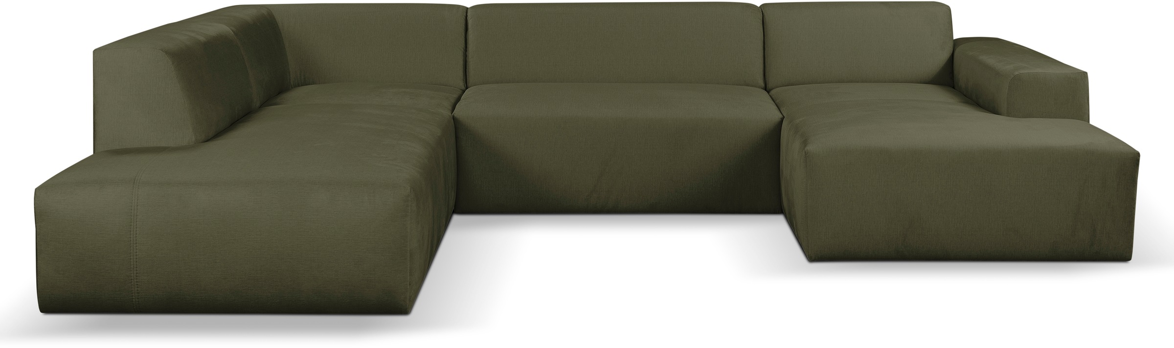 WERK2 Wohnlandschaft "Zeus viel Platz, Breite 330cm, modern und zeitlos, U- günstig online kaufen