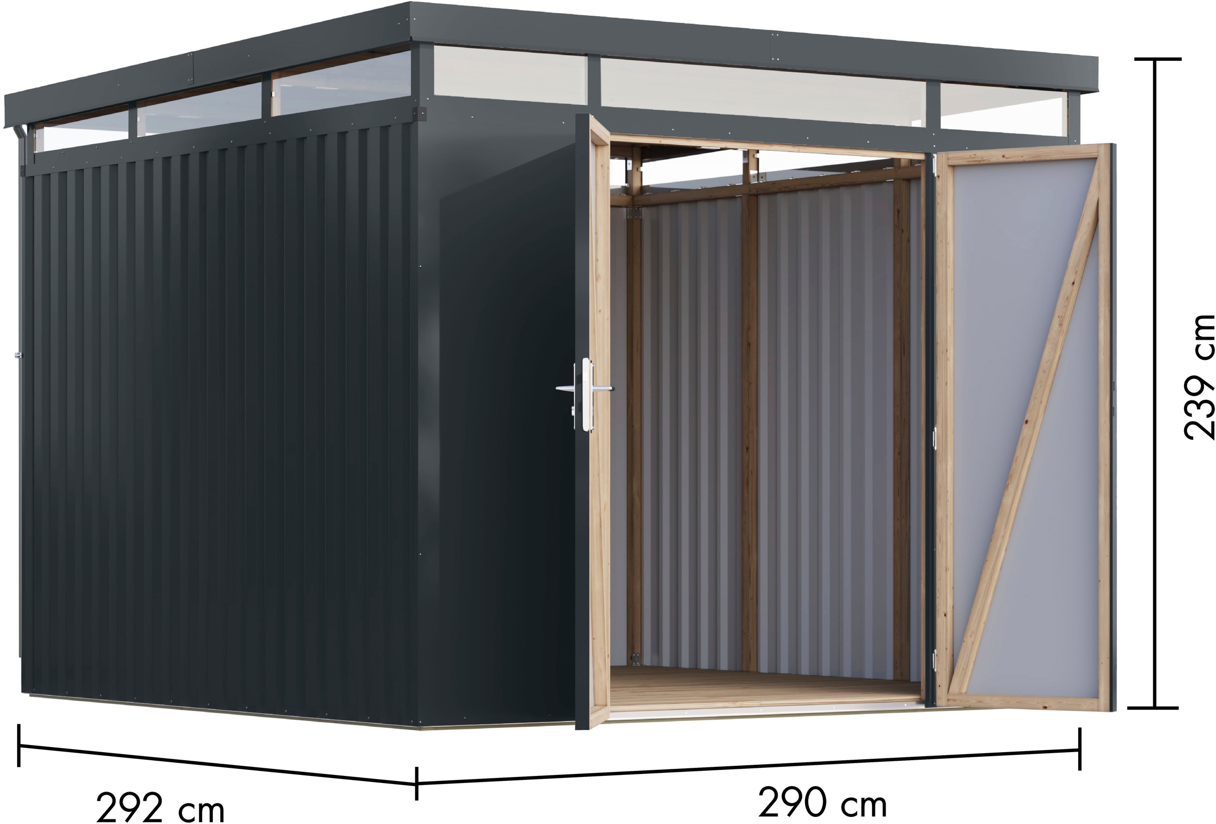 Karibu Gerätehaus »Titanium 3,5«