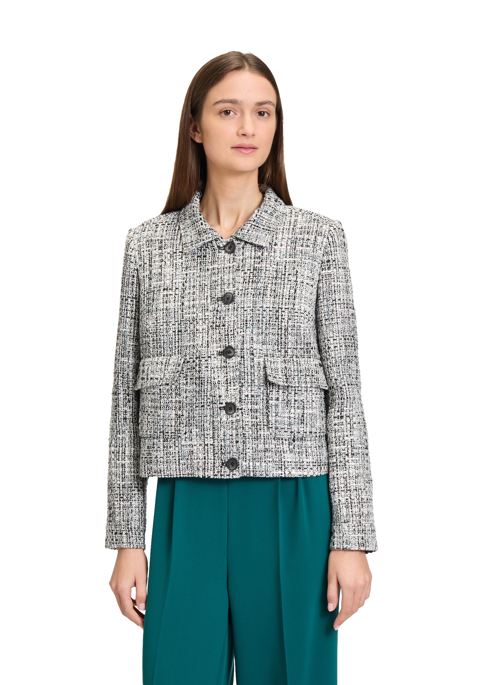 Betty&Co Kurzblazer "Damen Blazer-Jacke langarm" günstig online kaufen