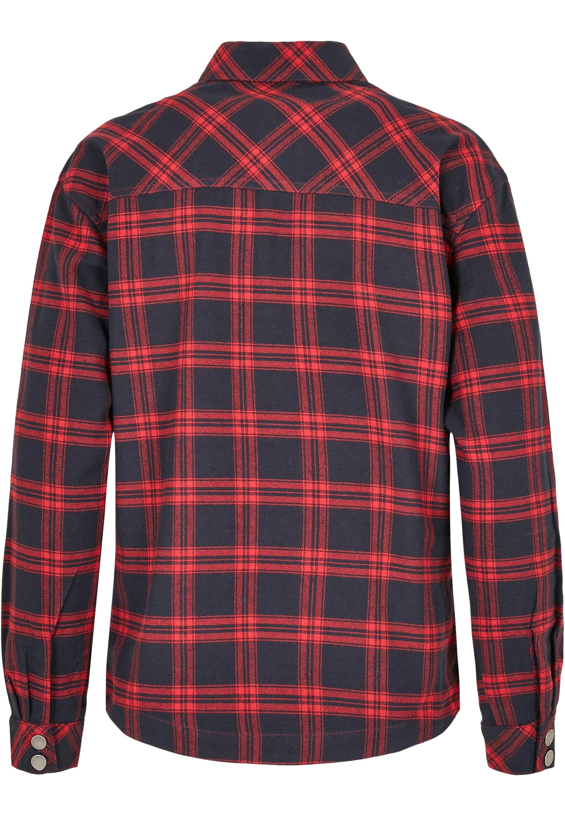 URBAN CLASSICS Langarmhemd »Urban Classics Damen Ladies Oversized Overshirt«, (1 tlg.)