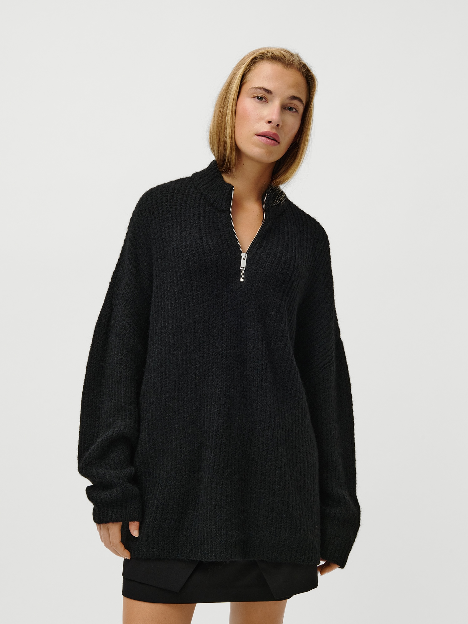 LeGer Strickpullover "Inge, LeGer by Lena Gercke", Loose fit mit Rundhalsau günstig online kaufen