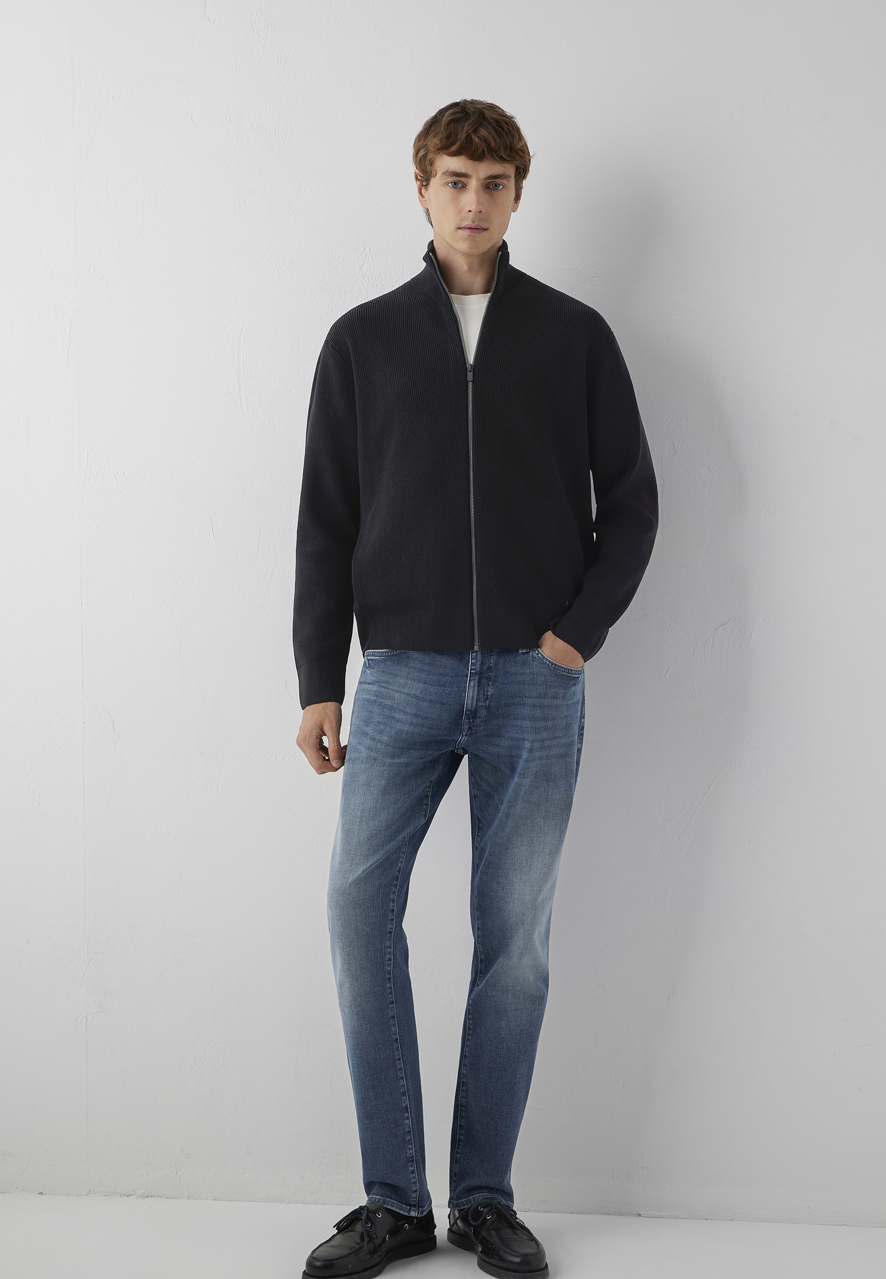 Mavi Troyer »FULL ZIP CARDIGAN« Strickjacke