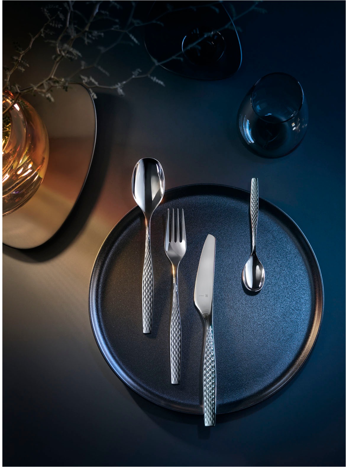 WMF Besteck-Set »Sentic«, (Set, 30 tlg.), ergonomisch, Cromargan protect