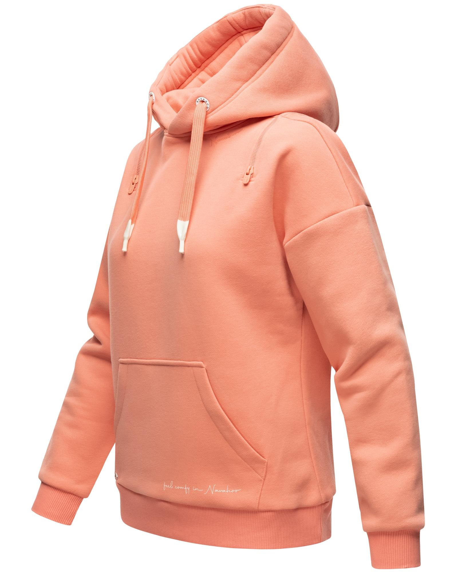 Navahoo Kapuzensweatshirt »Zuckerbärchen«, Kuscheliger Hoodie mit breiten Tunnelzugkordeln