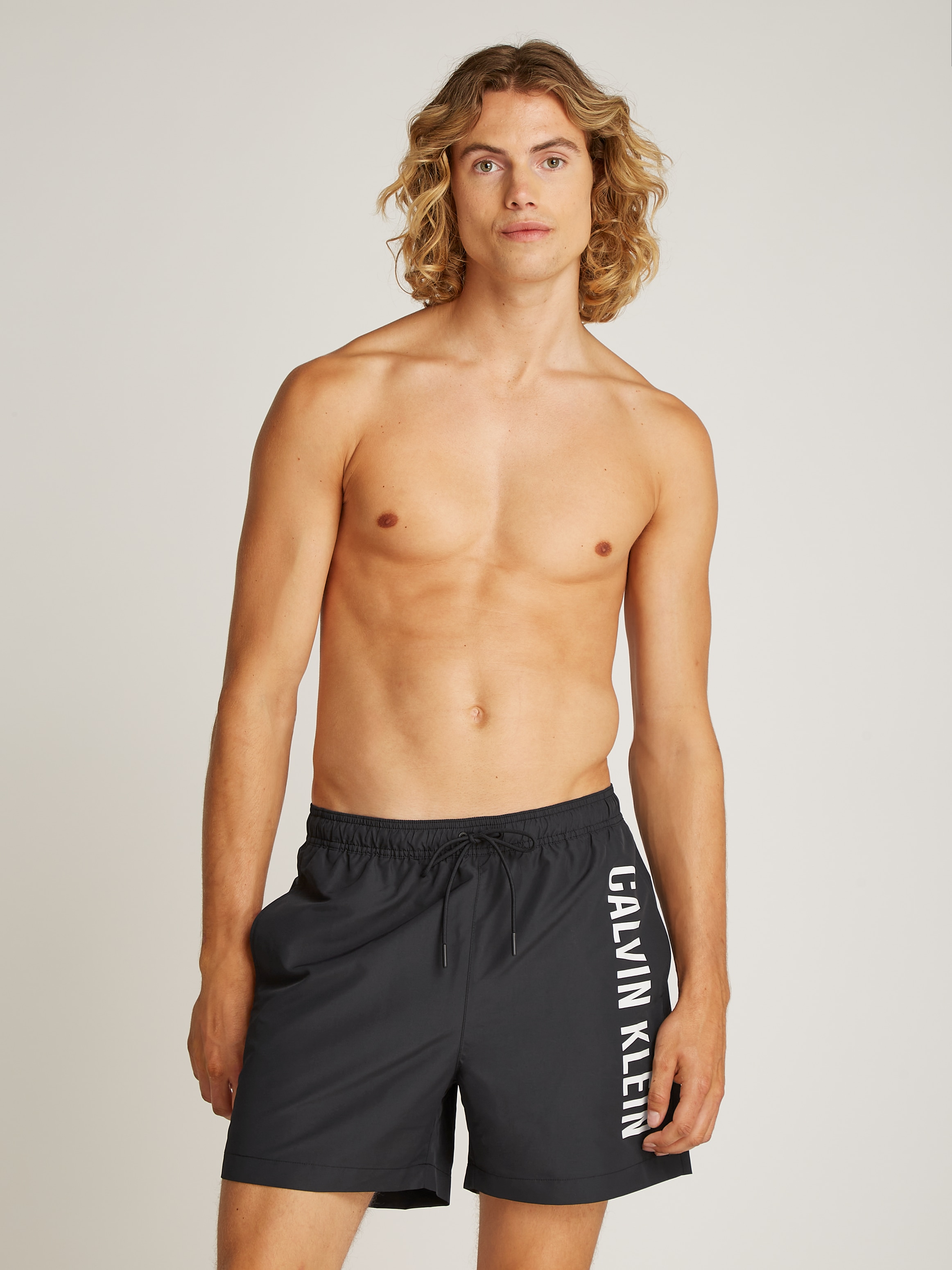 Calvin Klein Swimwear Badeshorts "MEDIUM DRAWSTRING", mit großem Logo günstig online kaufen