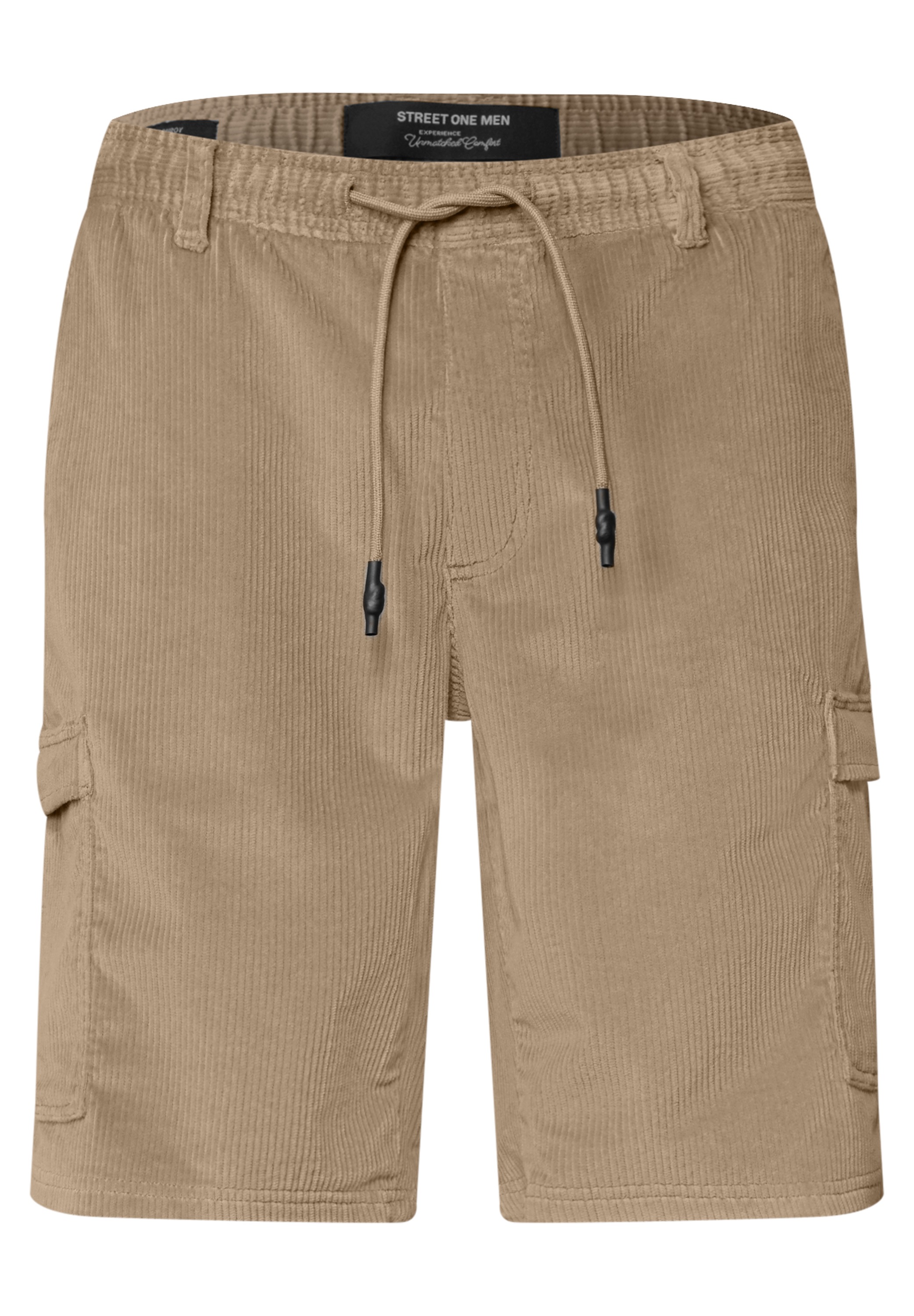 STREET ONE MEN Shorts  aus Baumwolle mit Stretchanteil