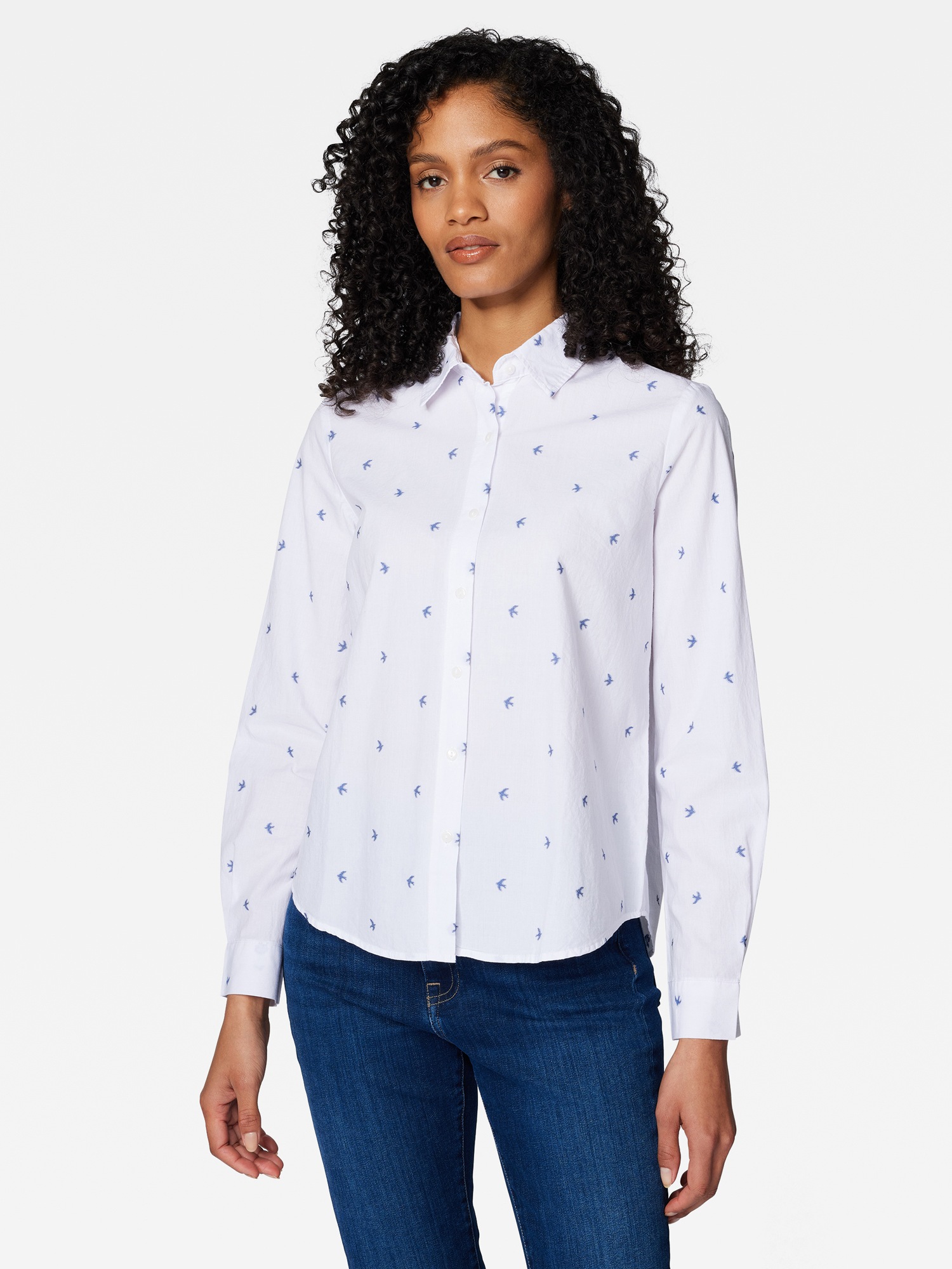 Mavi Hemdbluse »LONG SLEEVE SHIRT«, Bluse mit Muster