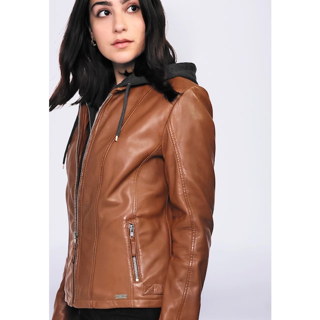 MUSTANG Lederjacke »31020256« für bestellen | BAUR