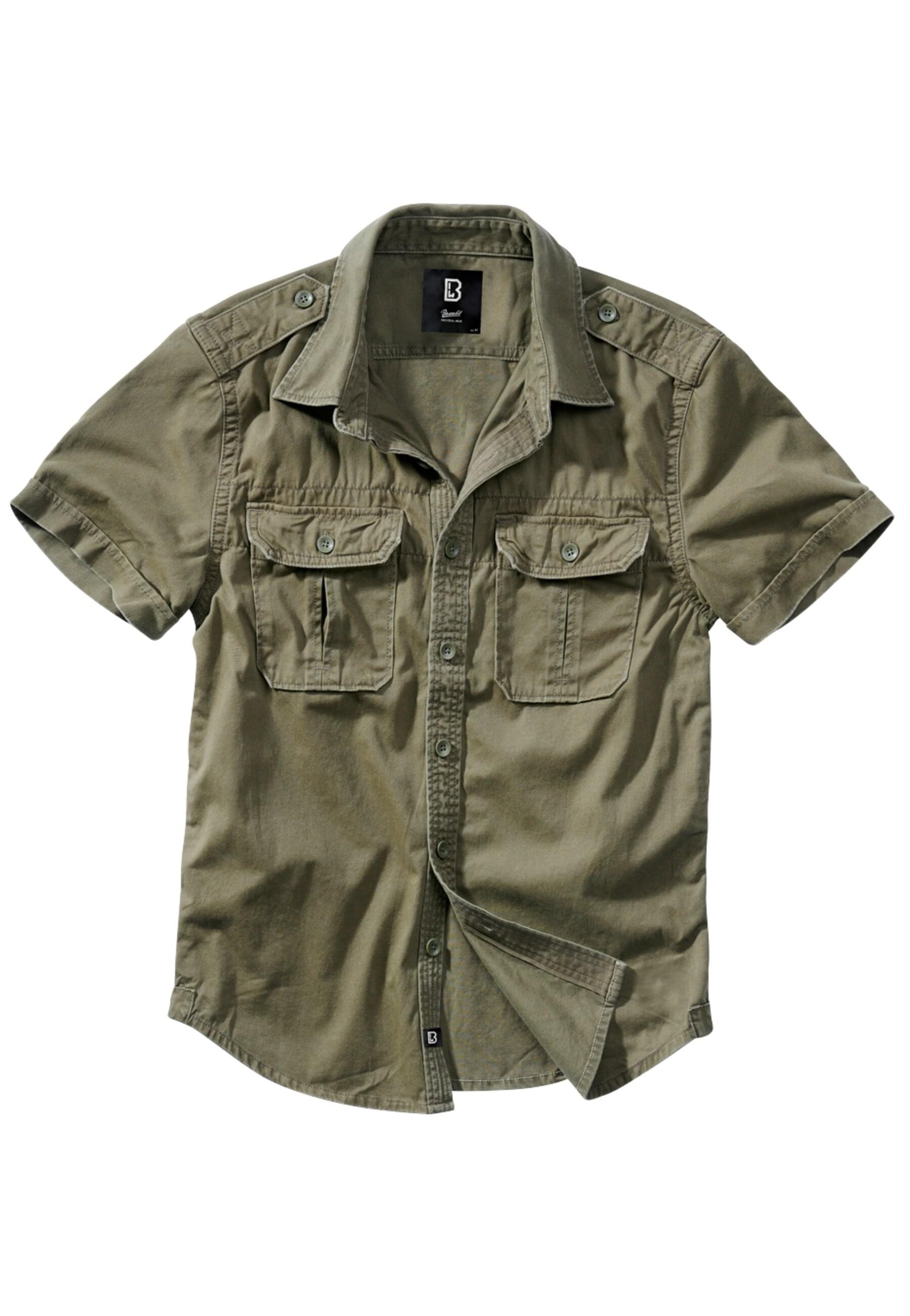 Brandit Langarmhemd "Brandit Herren Vintage Shirt shortsleeve", (1 tlg.) günstig online kaufen