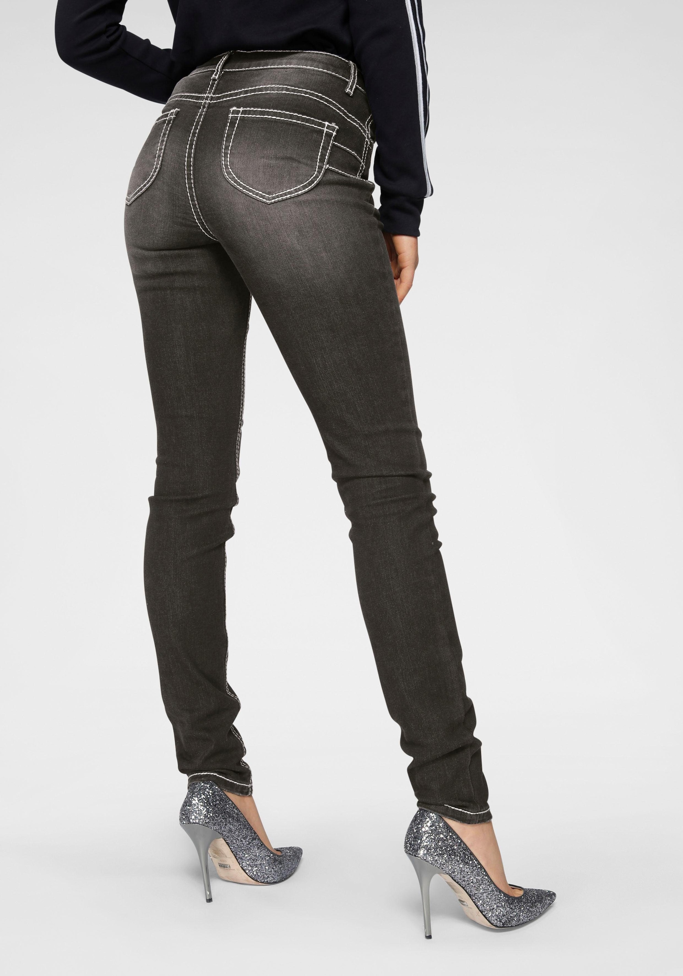 »Heavy Slim-fit-Jeans Shaping«, Arizona BAUR kaufen | - für Waist Washed Mid