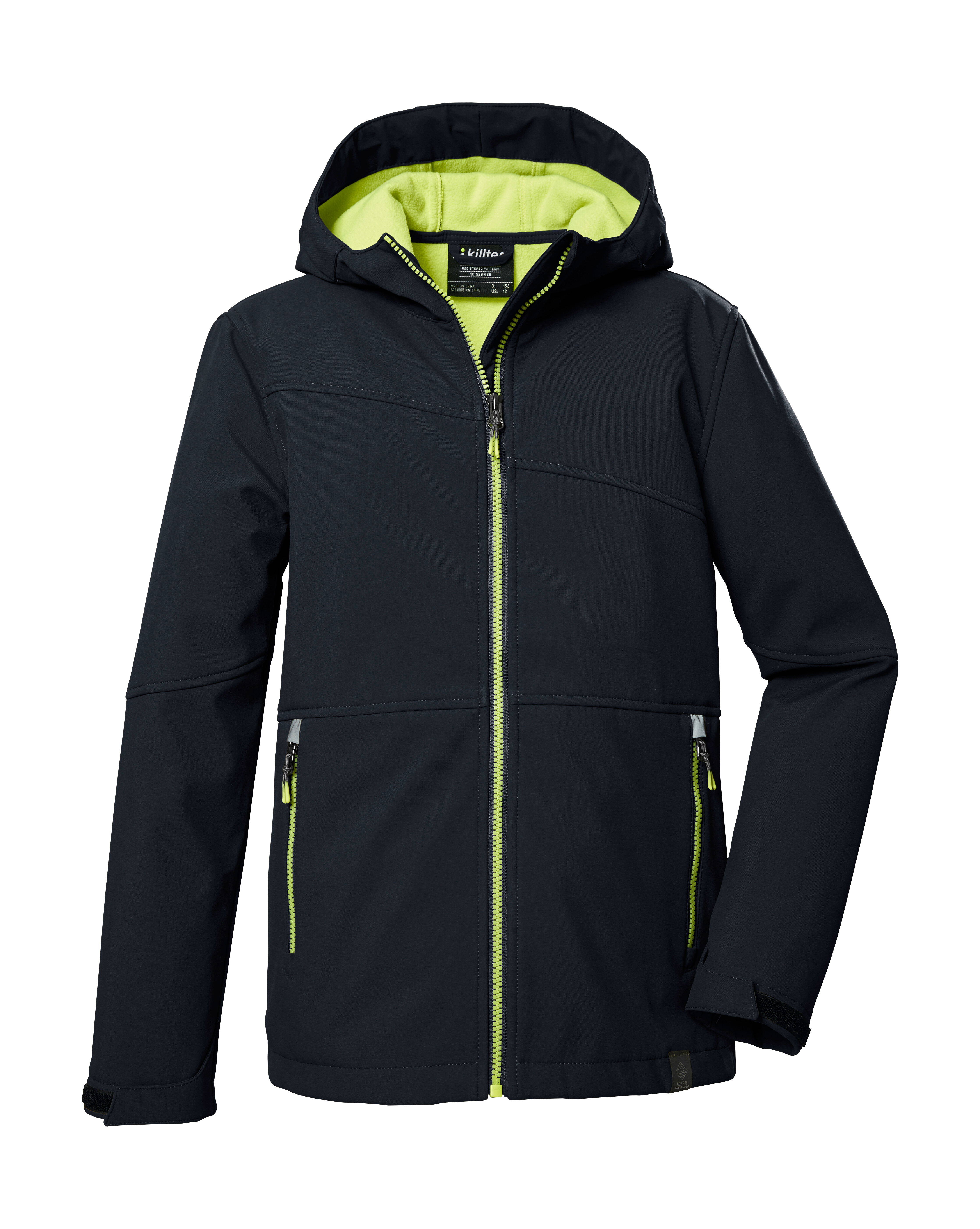 Killtec Kos 265 Mn Sftshll Jckt – Giacca Softshell Uomo Con Cappuccio – Antivento E Idrorepellente (5.000 Mm) – Senza PFC
