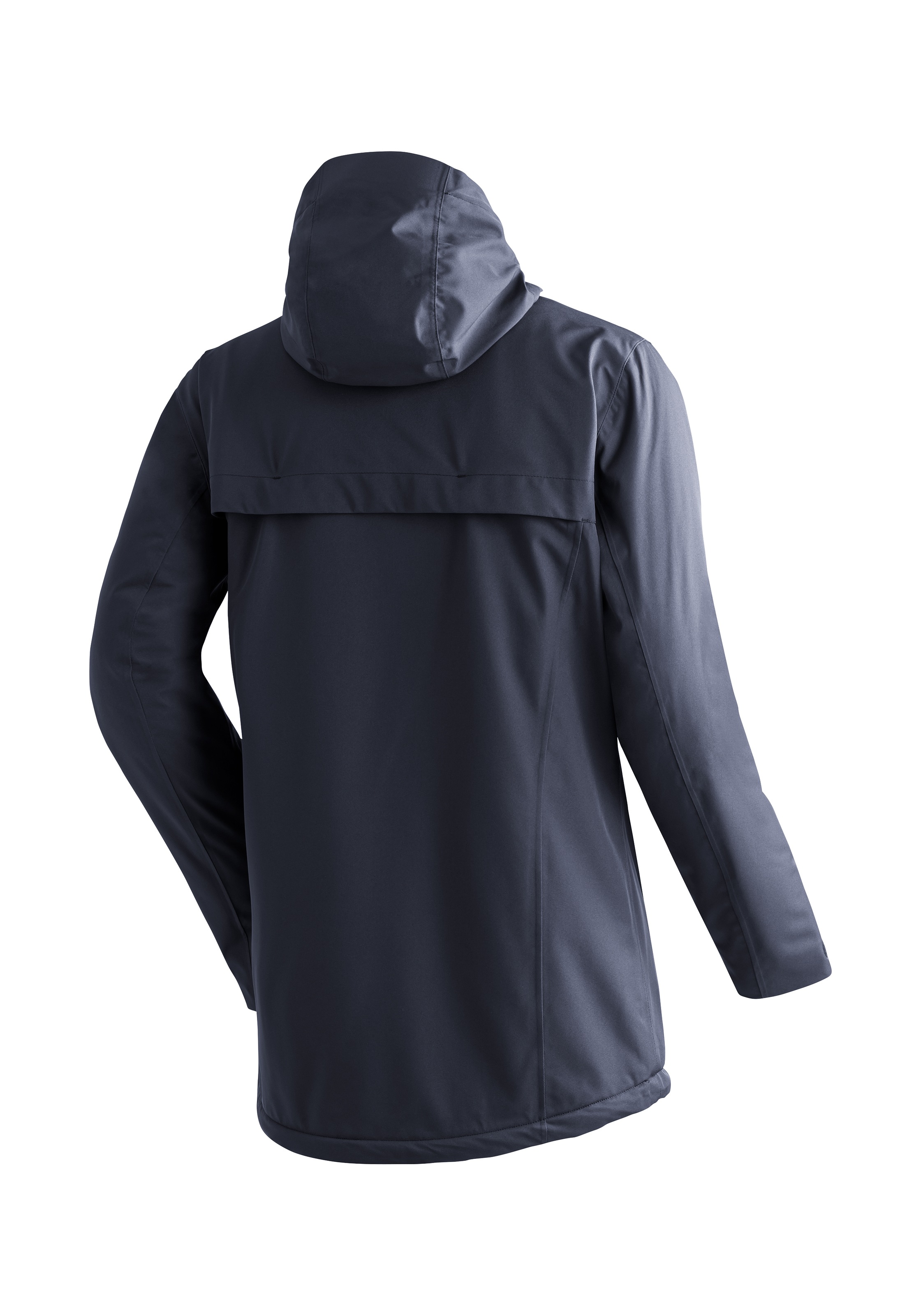 Maier Sports Winterjacke »Peyor long« warme Herren Regenjacke, wattierter Parka, wasserdicht + atmungsaktiv