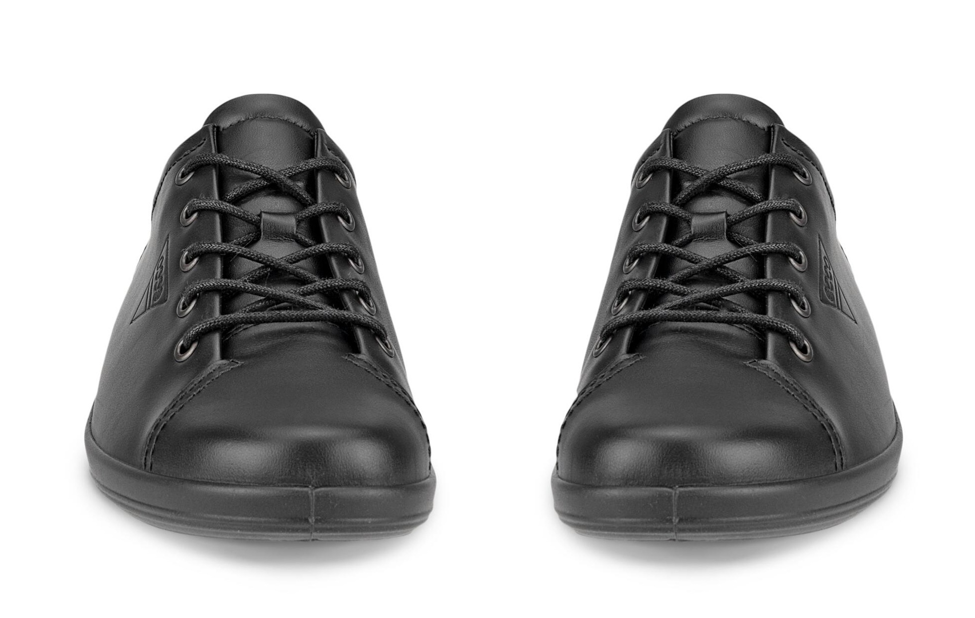 Ecco Schnürschuh »Ecco Soft 2.0«, Freizeitschuh, Halbschuh, Schnürschuh mit dezenter Logo Prägung