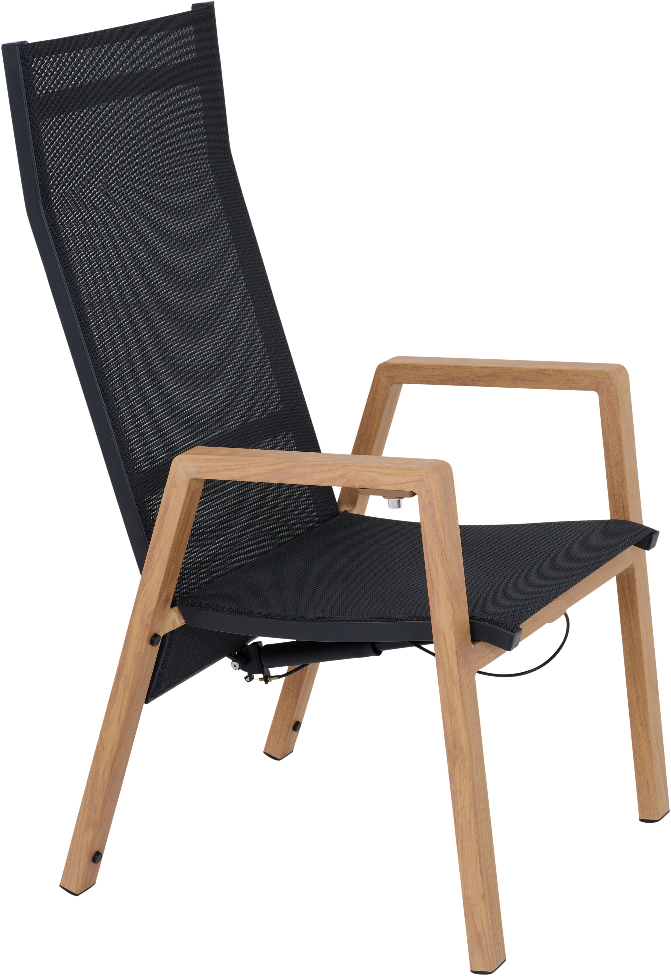 Siena Garden Gartensessel »CATANIA Move Sessel« Aluminiumgestell in teaklook, Ranotex® Bezug