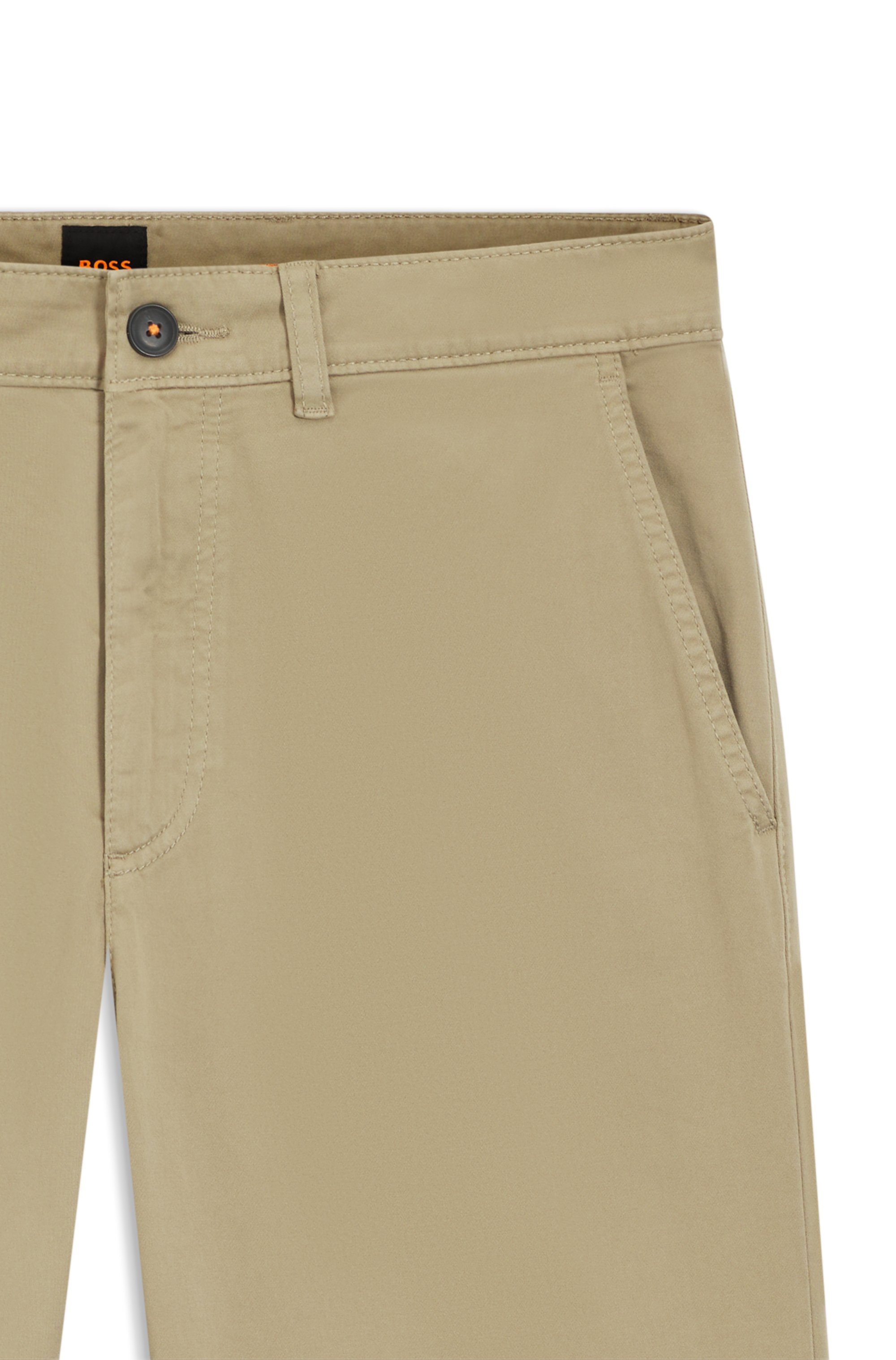 BOSS ORANGE Chinohose »Regular«  in gerader From