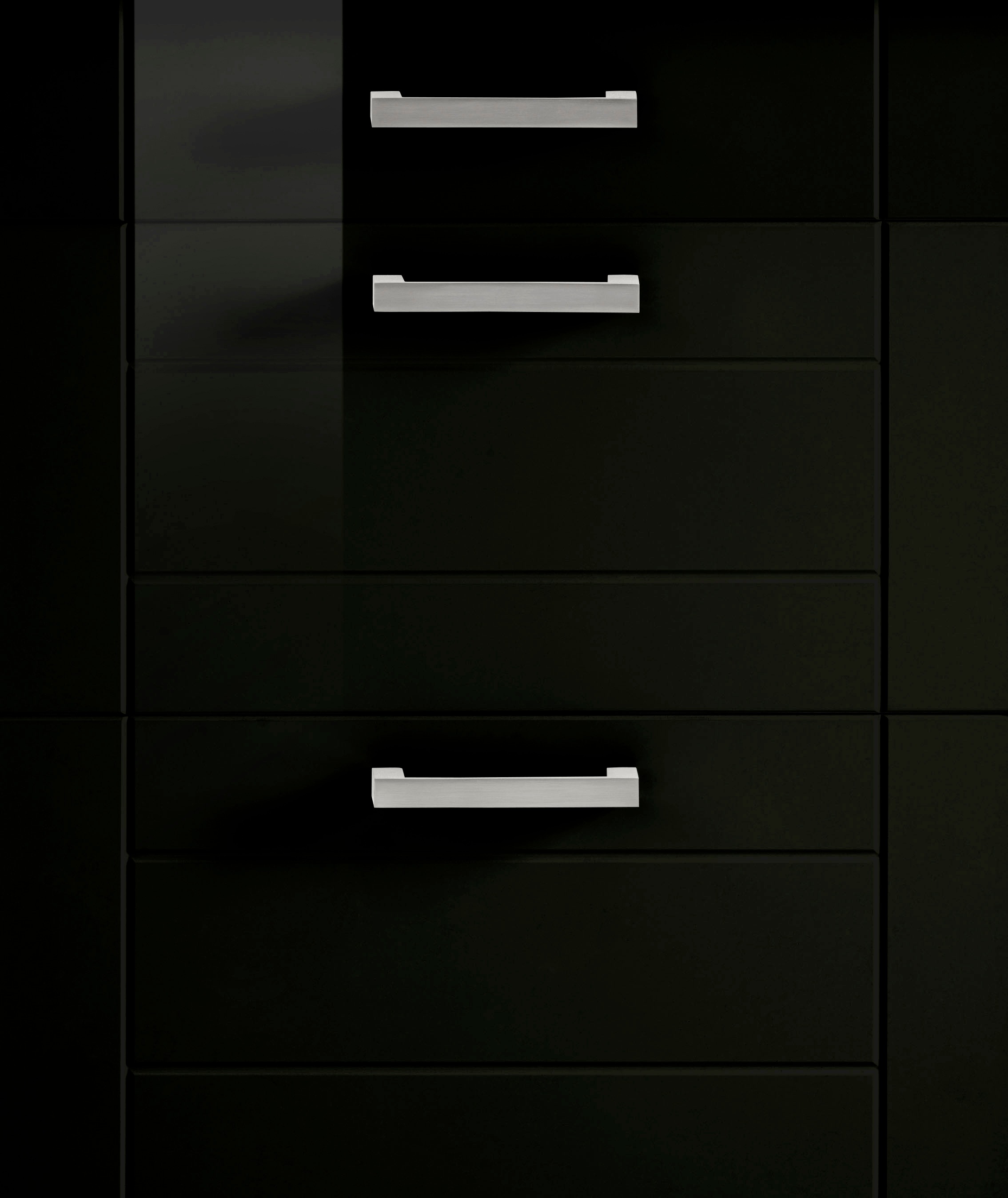 KOCHSTATION Unterschrank »KS-Tinnum«, 180 cm breit, Metallgriffe, MDF Fronten, mit 3 Schubkästen, 6 Auszüge