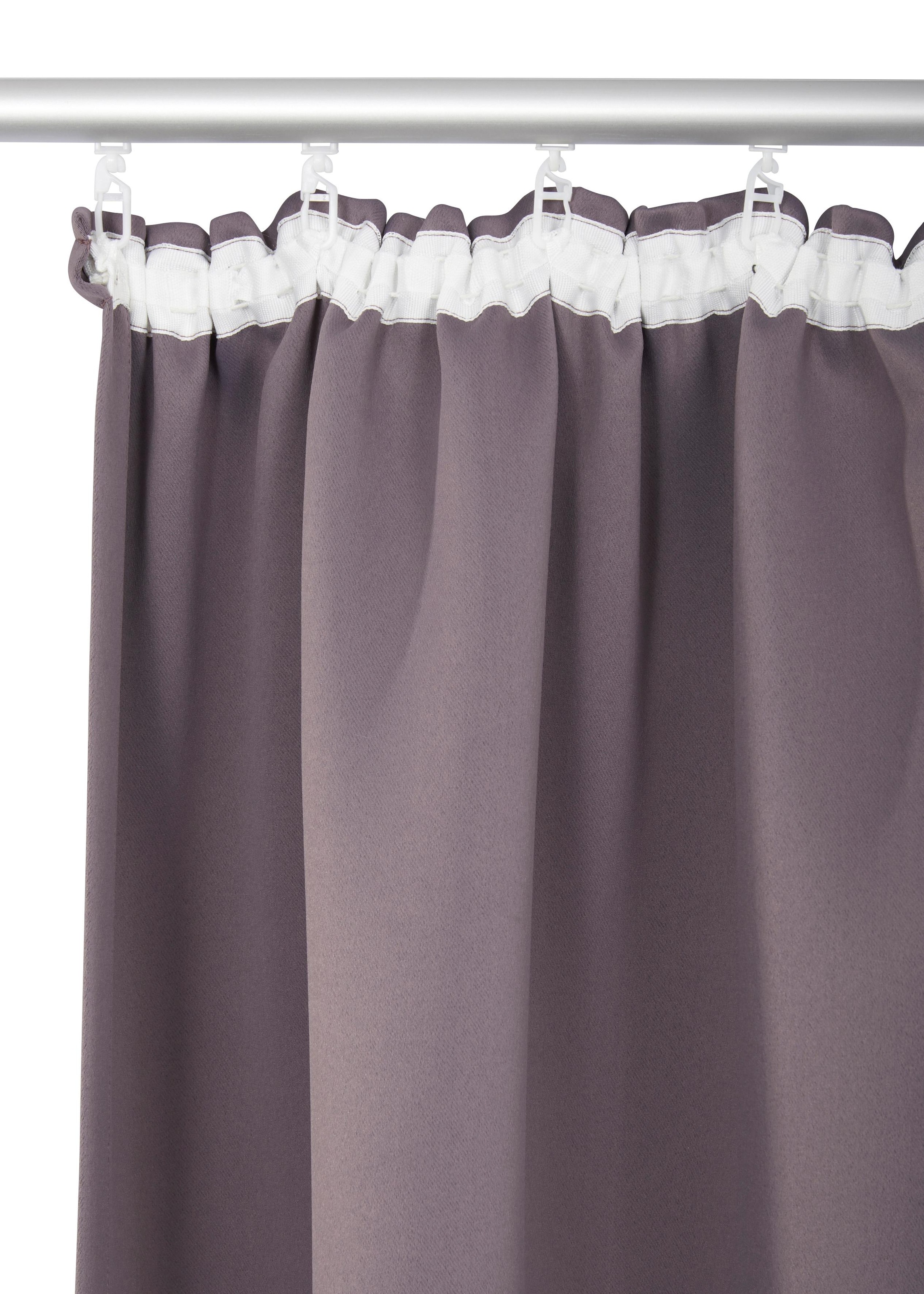 my home Gardine »SOLA« Kräuselband 1 Stk. tlg. Breite:130 cm, 1 Schal, einfarbig, Verdunkelung