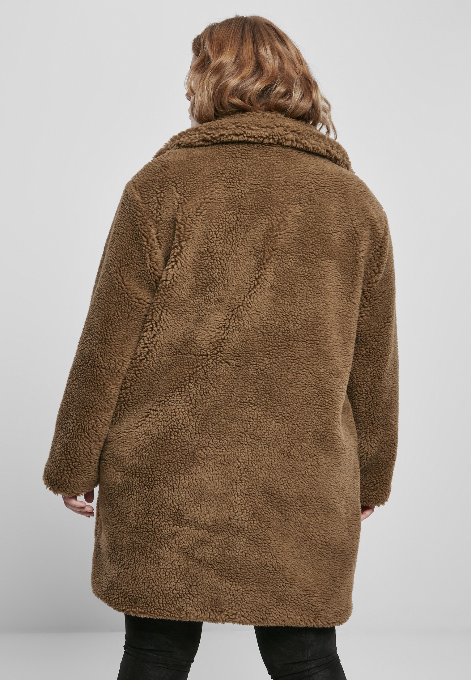 URBAN CLASSICS Parka »Damen bestellen | Kapuze für ohne (1 St.), Coat«, BAUR Oversized Ladies Sherpa