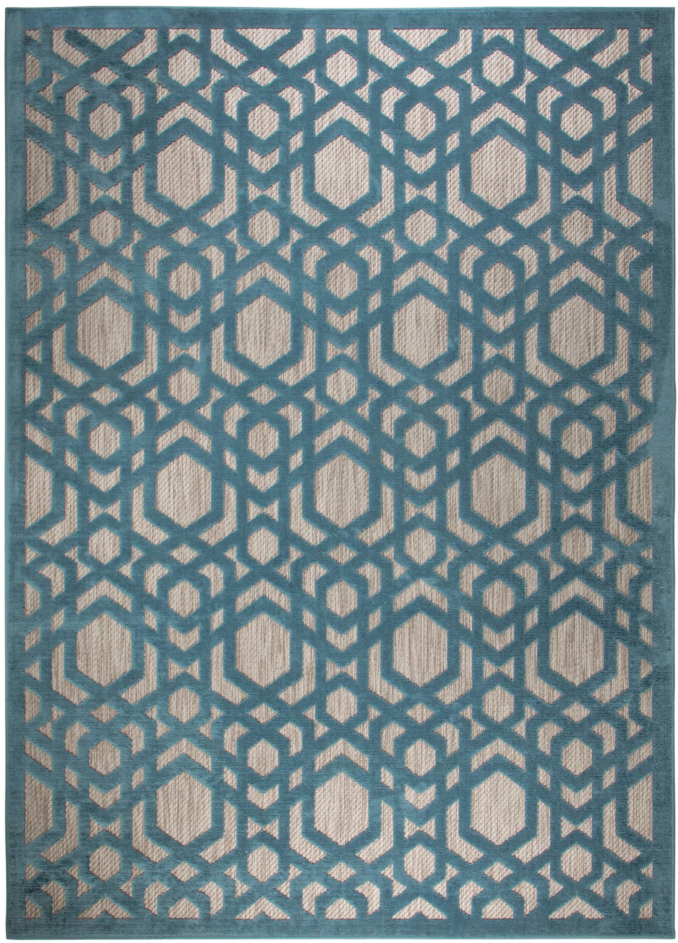 FLAIR RUGS Teppich "Oro" rechteckig 4 mm Höhe fußbodenheizungsgeeignet, sam günstig online kaufen