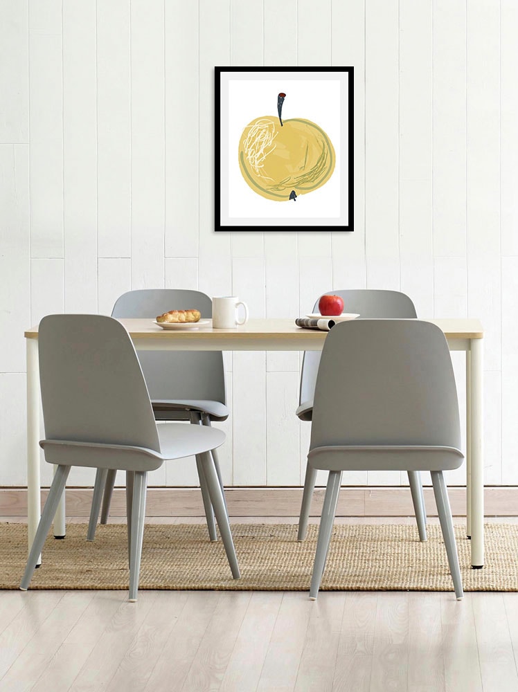 queence Bild "Fruit Art", Obst-Obst Bilder-Essen-Lebensmittel-Kunst, (1 St. günstig online kaufen