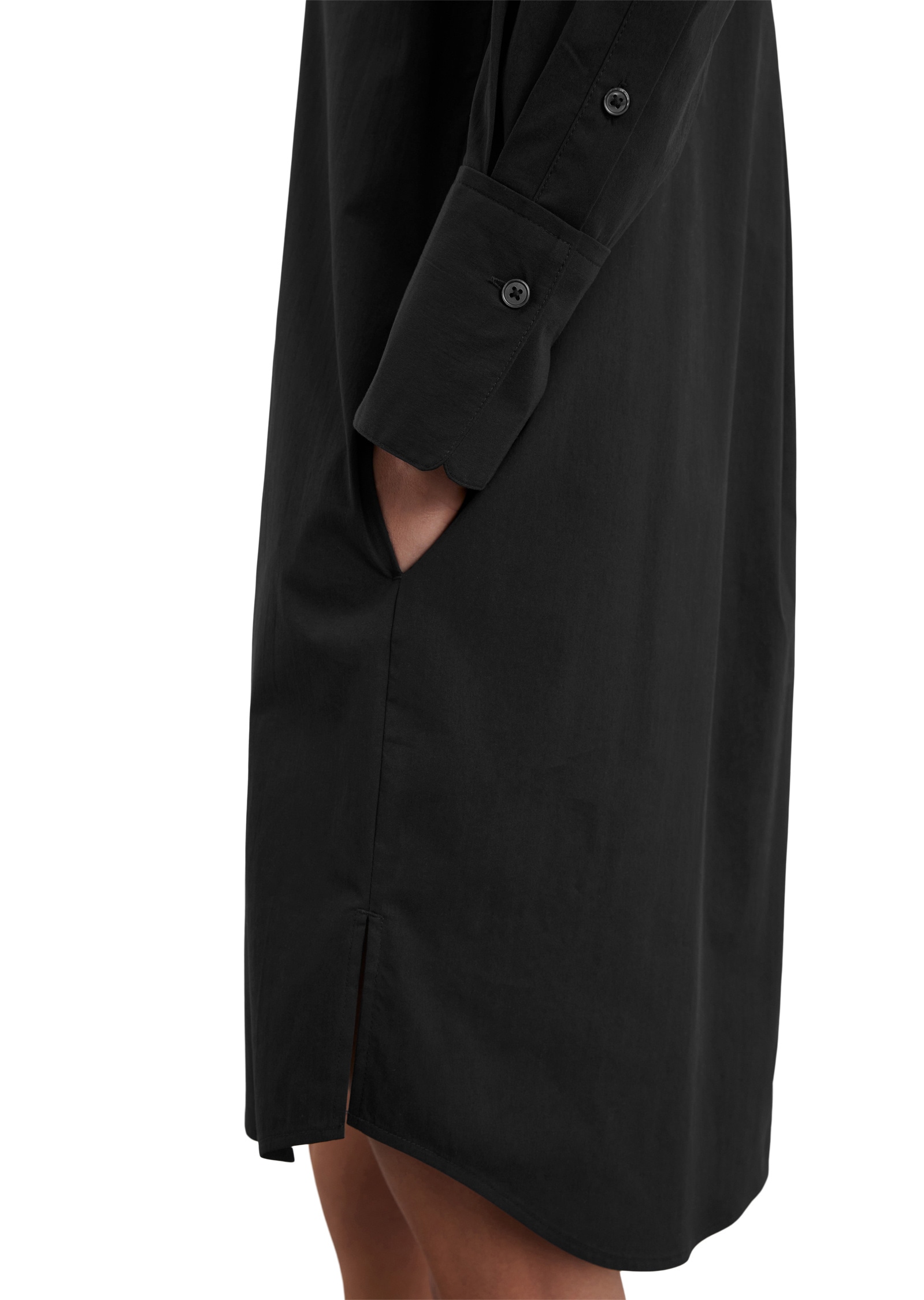 Marc O'Polo Hemdblusenkleid »aus Popeline«