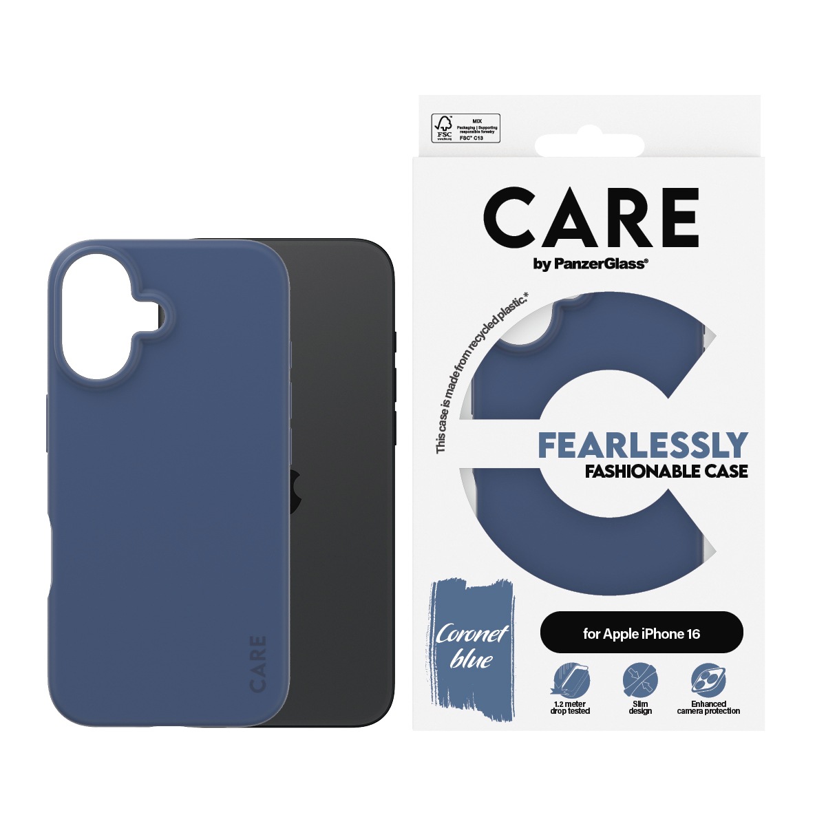 CARE by PanzerGlass Mobiliojo telefono dėklas »Fearlessly ...