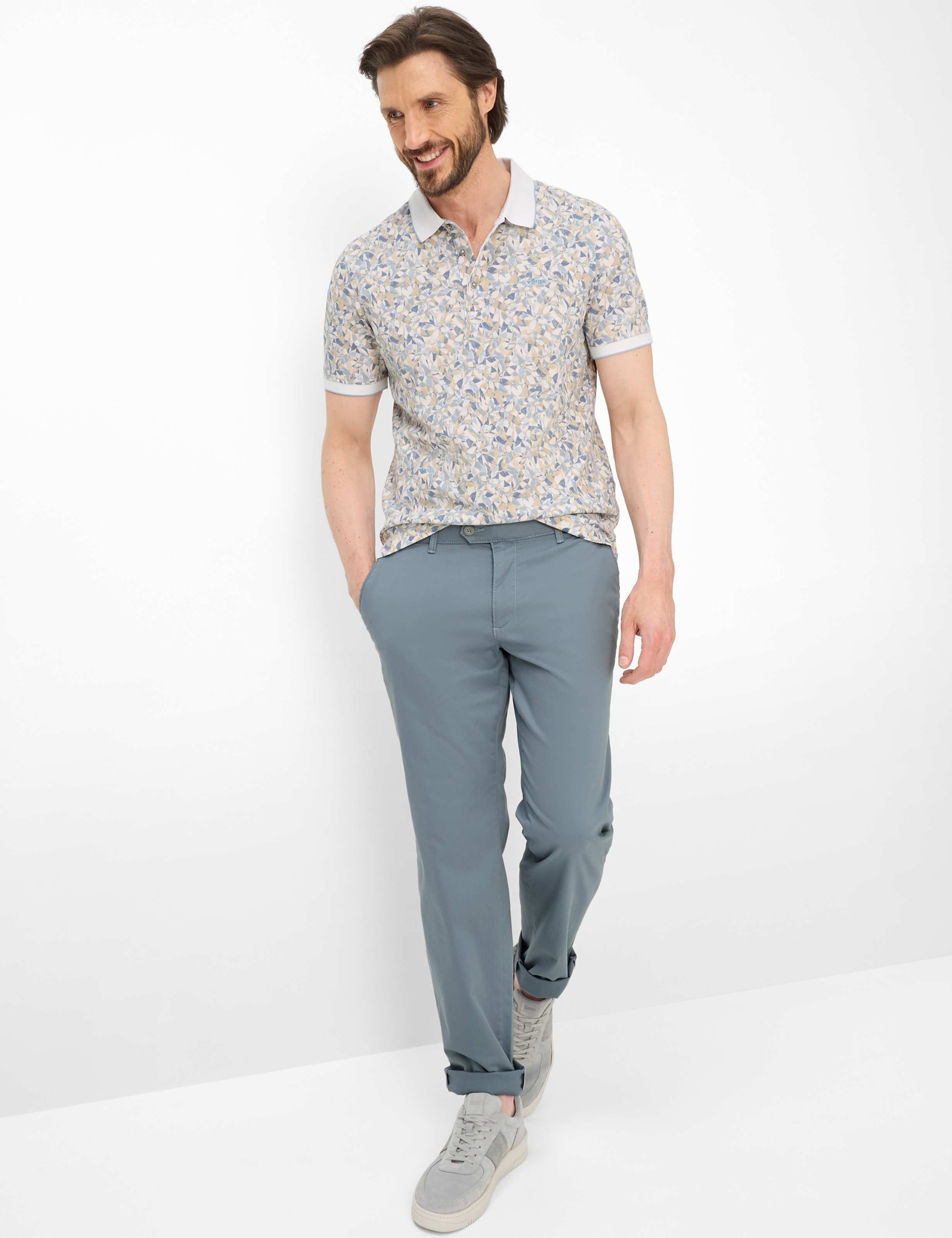BRAX EUREX JIM Chino Trousers Blue 56 2