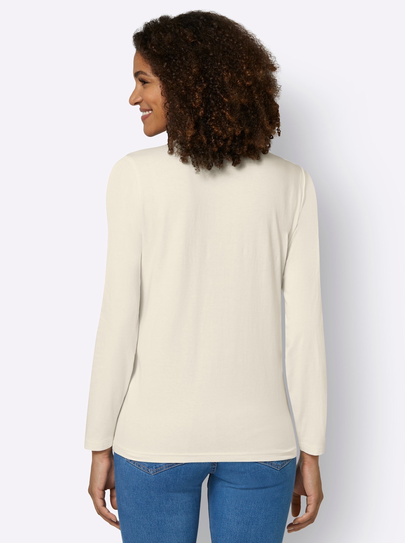 Casual Looks Rollkragenshirt "Rollkragen-Shirt" 1 Stk. günstig online kaufen