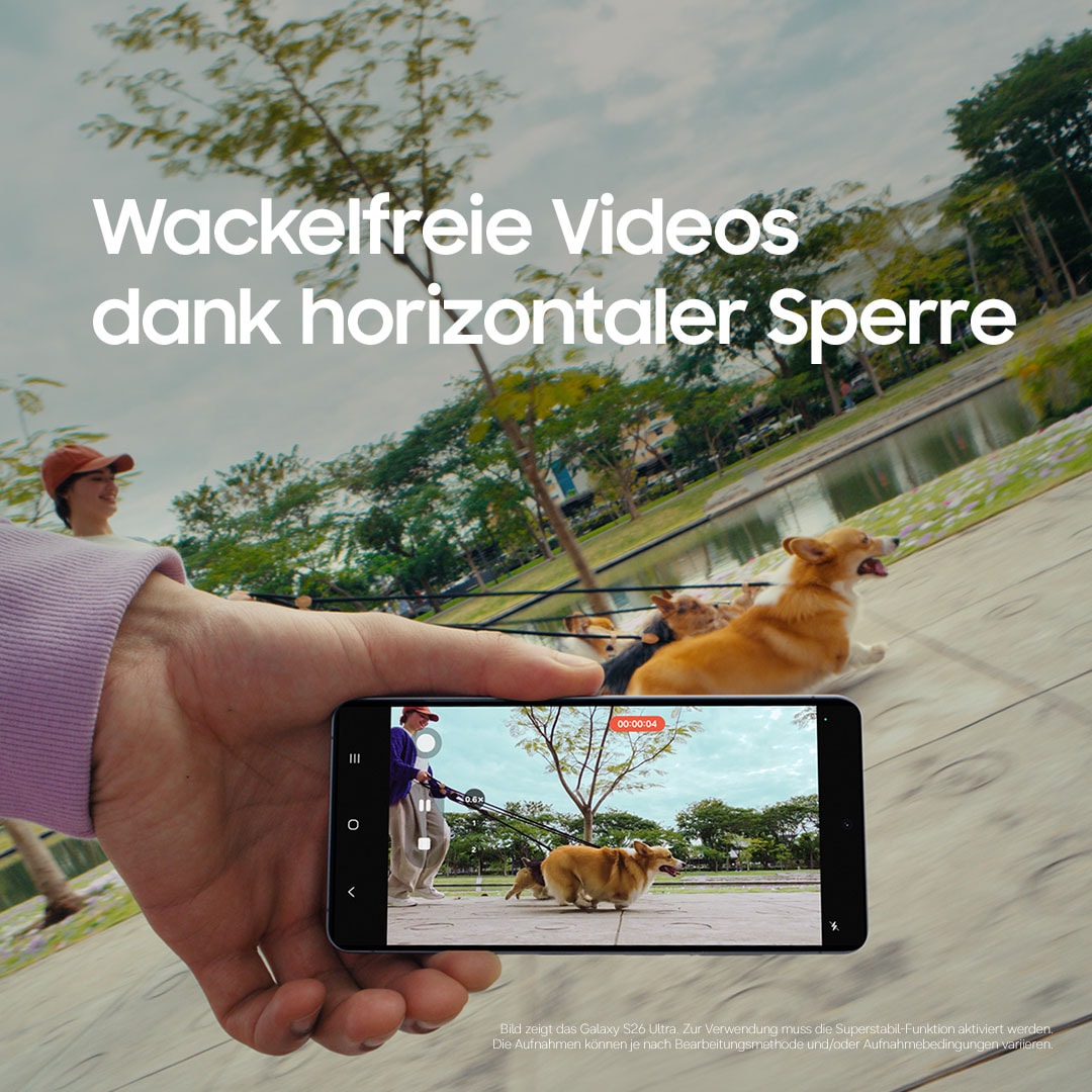 Samsung Smartphone »Galaxy S26« sky blue