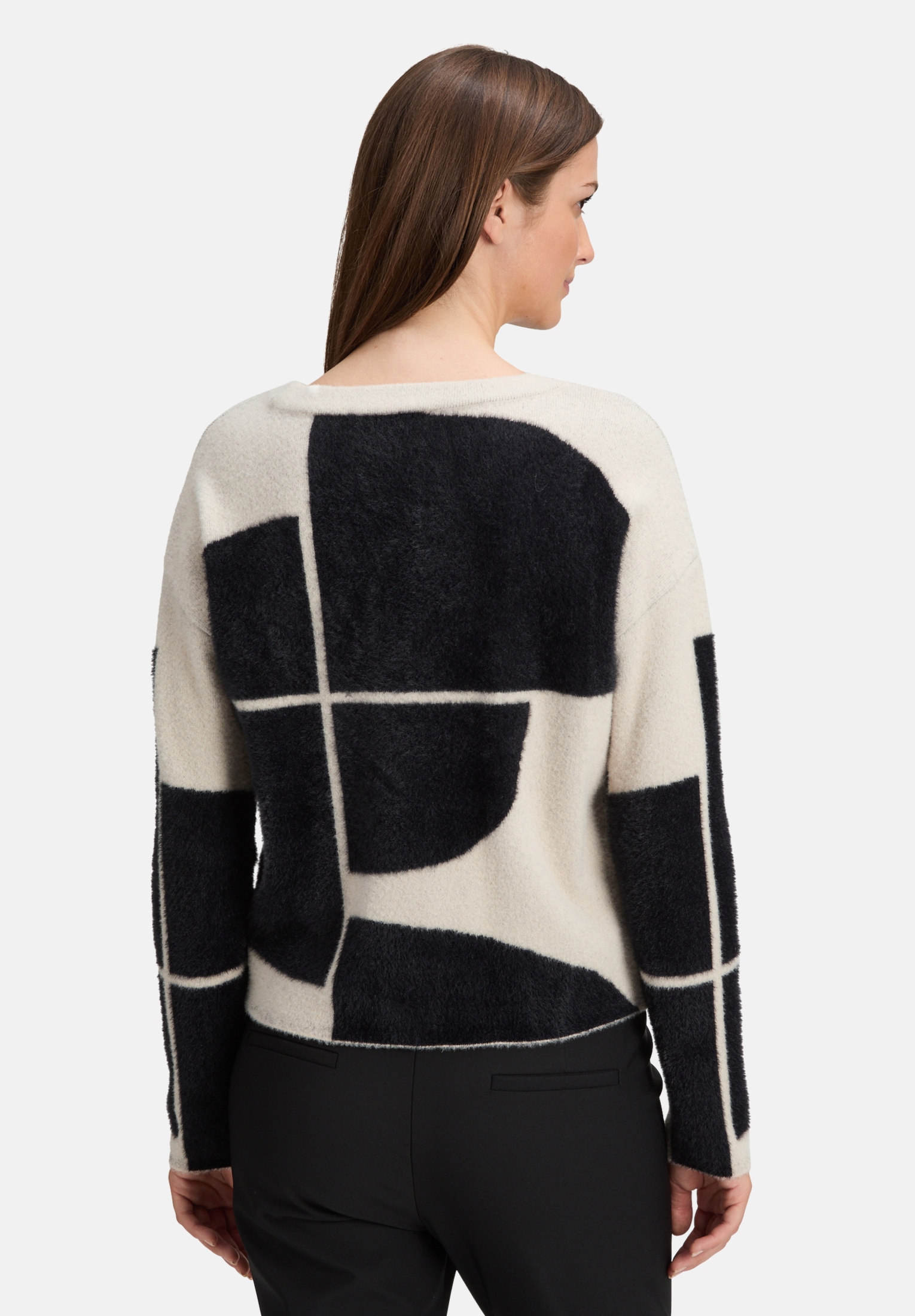 Betty&Co Strickpullover »Damen mit Jacquard« 1 Stk.