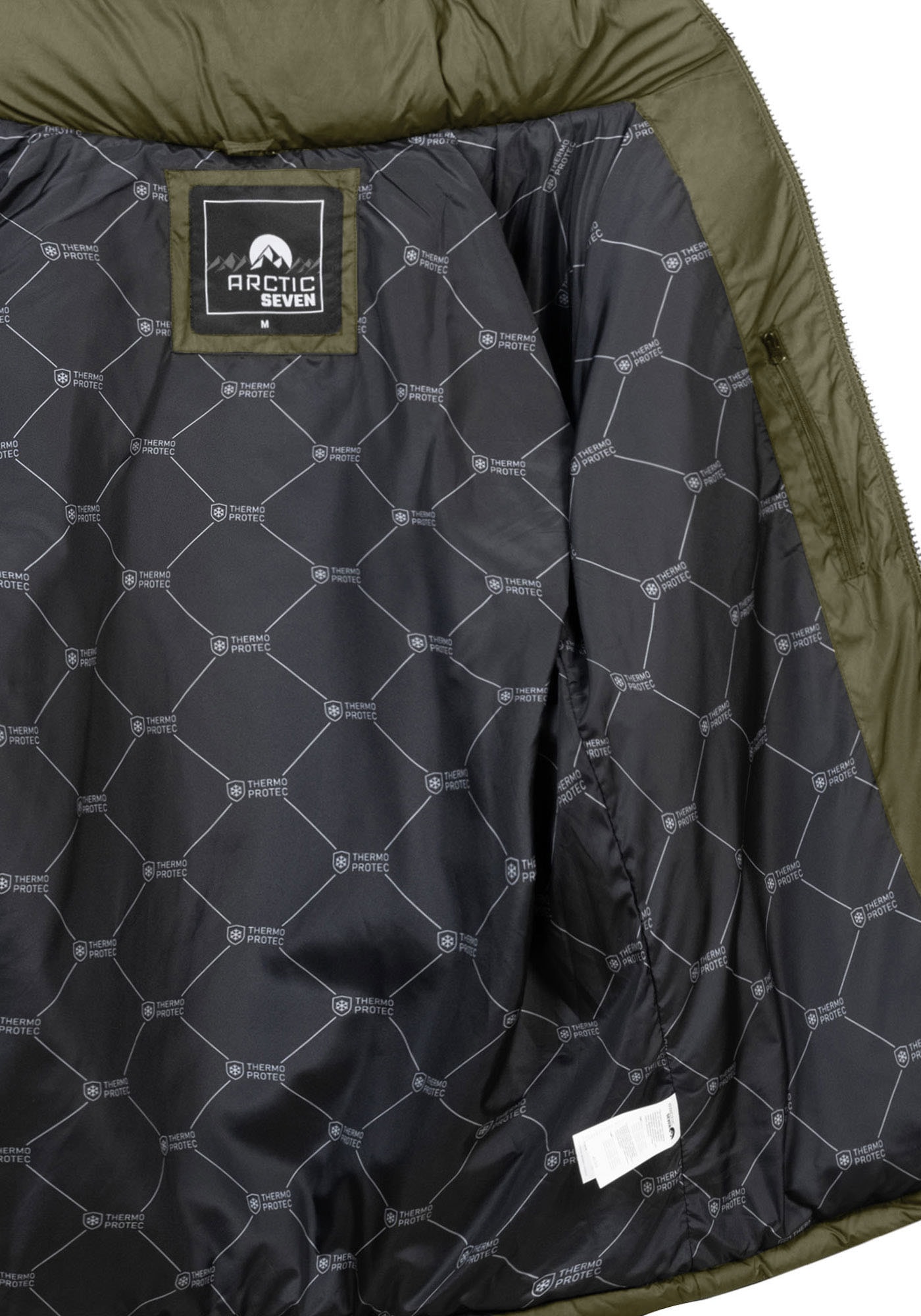 Arctic Seven Winterjacke »ASYetii«, mit hochwertigem Steppdesign