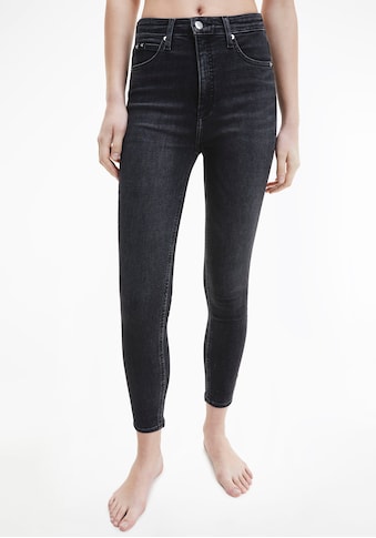 Calvin Klein Jeans 5-Pocket-Jeans »HIGH RISE SUPER SKINNY ANKLE«, mit kleinem Calvin... kaufen