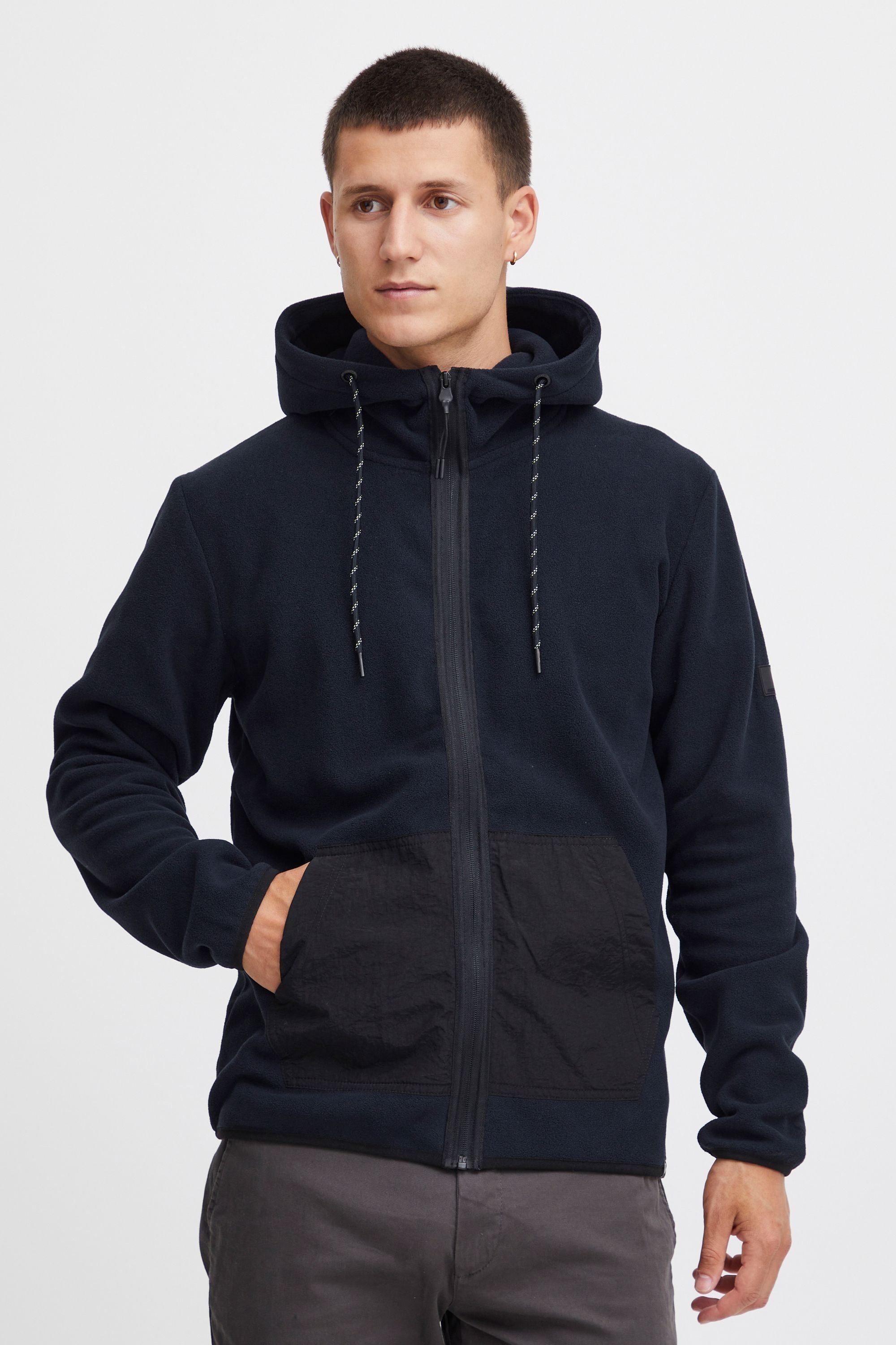 Indicode Fleecejacke »Fleecejacke IDManku«, mit Kapuze