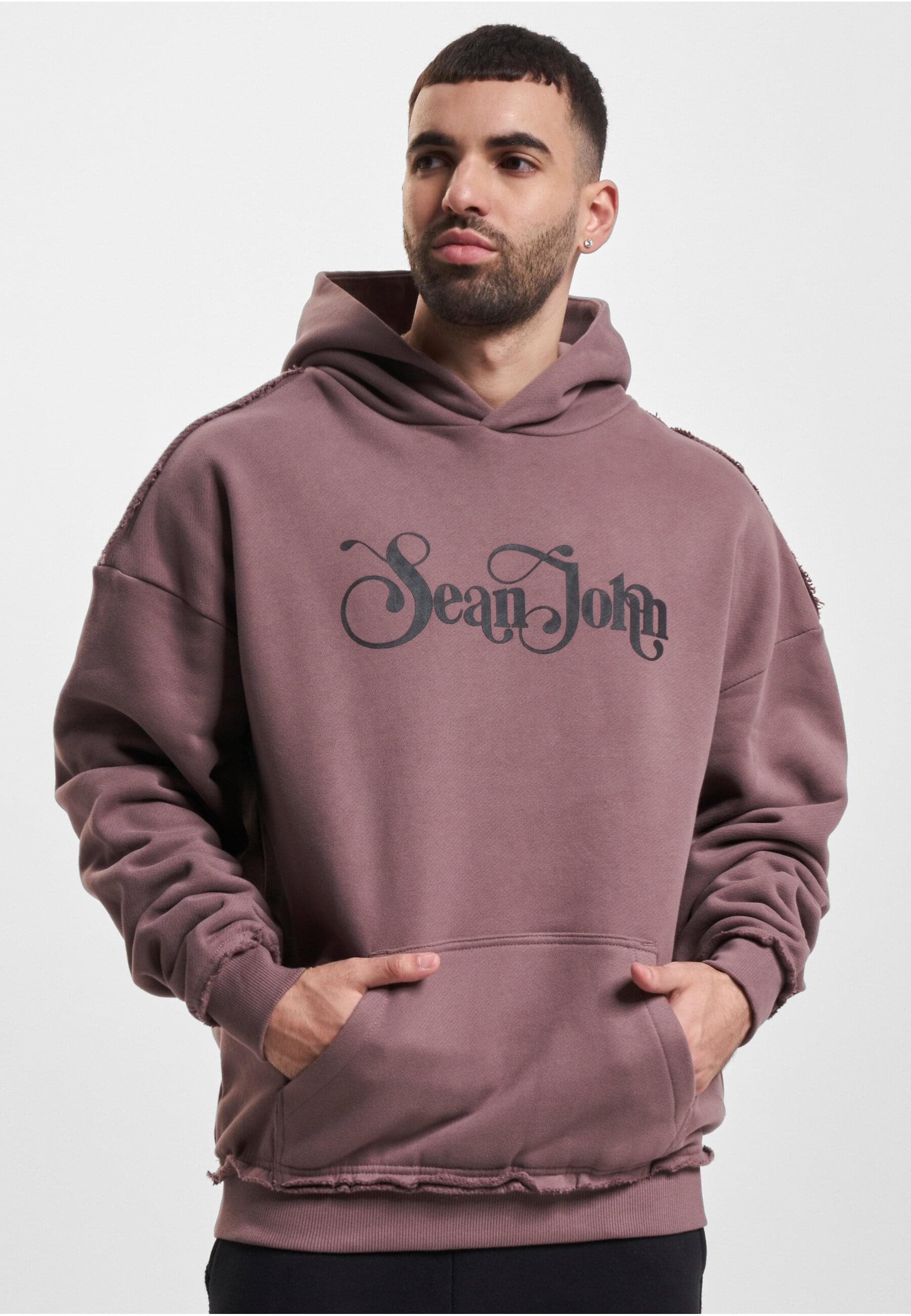 Sean John Kapuzensweatshirt »Sean John Herren JM233-004-1 SJ Retro Logo Peached Hoodie«