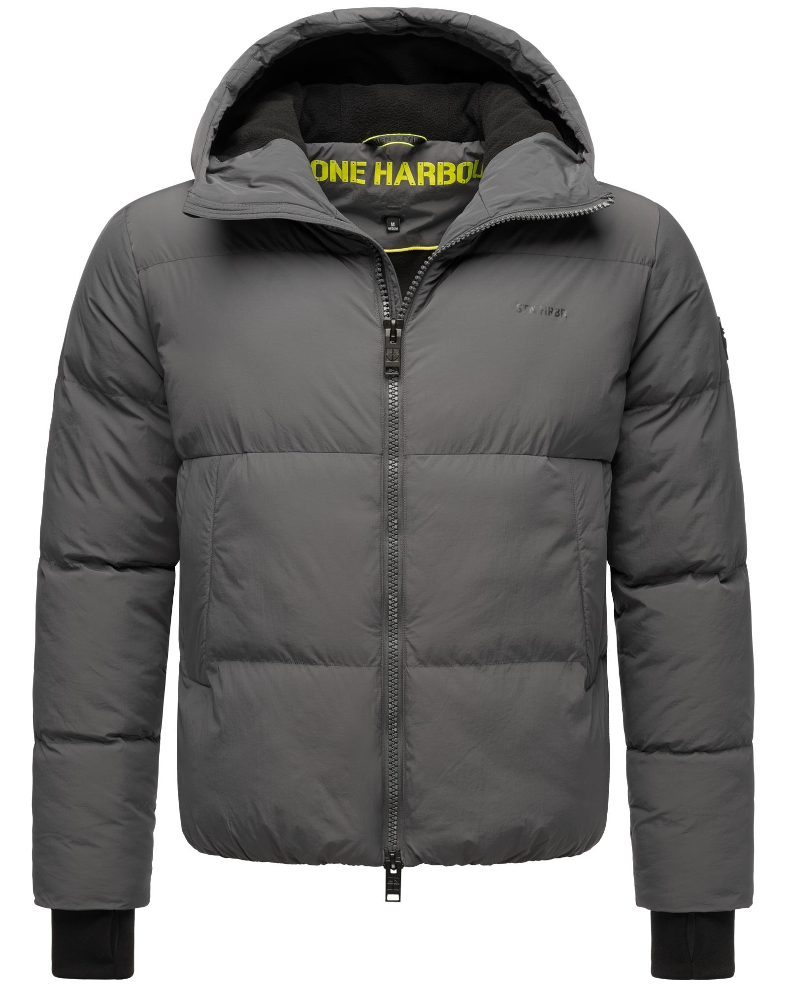 Stone Harbour Steppjacke "Tayroos XX" mitKapuze Gesteppte Herren Winterjack günstig online kaufen