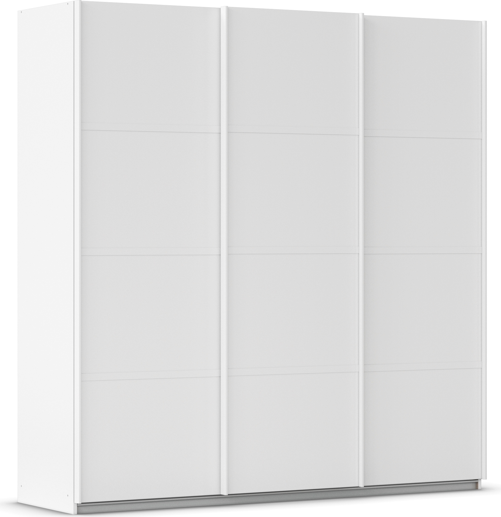 OTTO home Kleiderschrank "Mehrzweckschrank Aktenschrank Möbel Mietswohnung Schlafzimmer AVOLA" 3 verschiedene Ausstattungen BASIC/CLASSIC/PREMIUM (inkl. SOFT-CLOSE), mit eleganten Zierleisten in Chrom, Schwarz oder Weiß MADE IN GERMANY