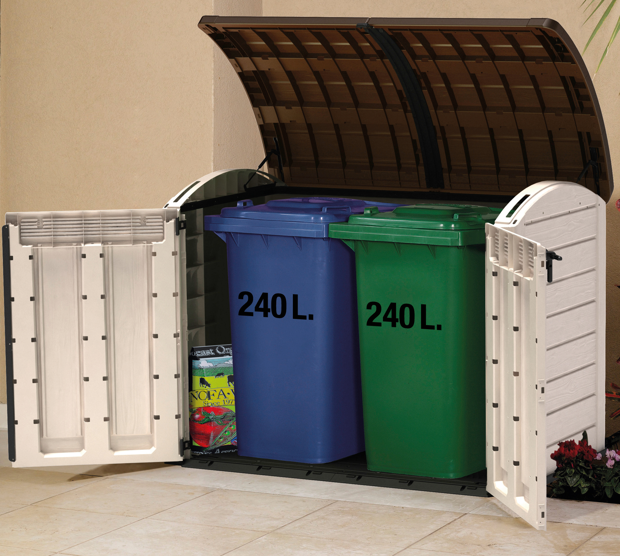 Mülltonnenbox »Store It Out ULTRA«, BxTxH: 177x113x134 cm