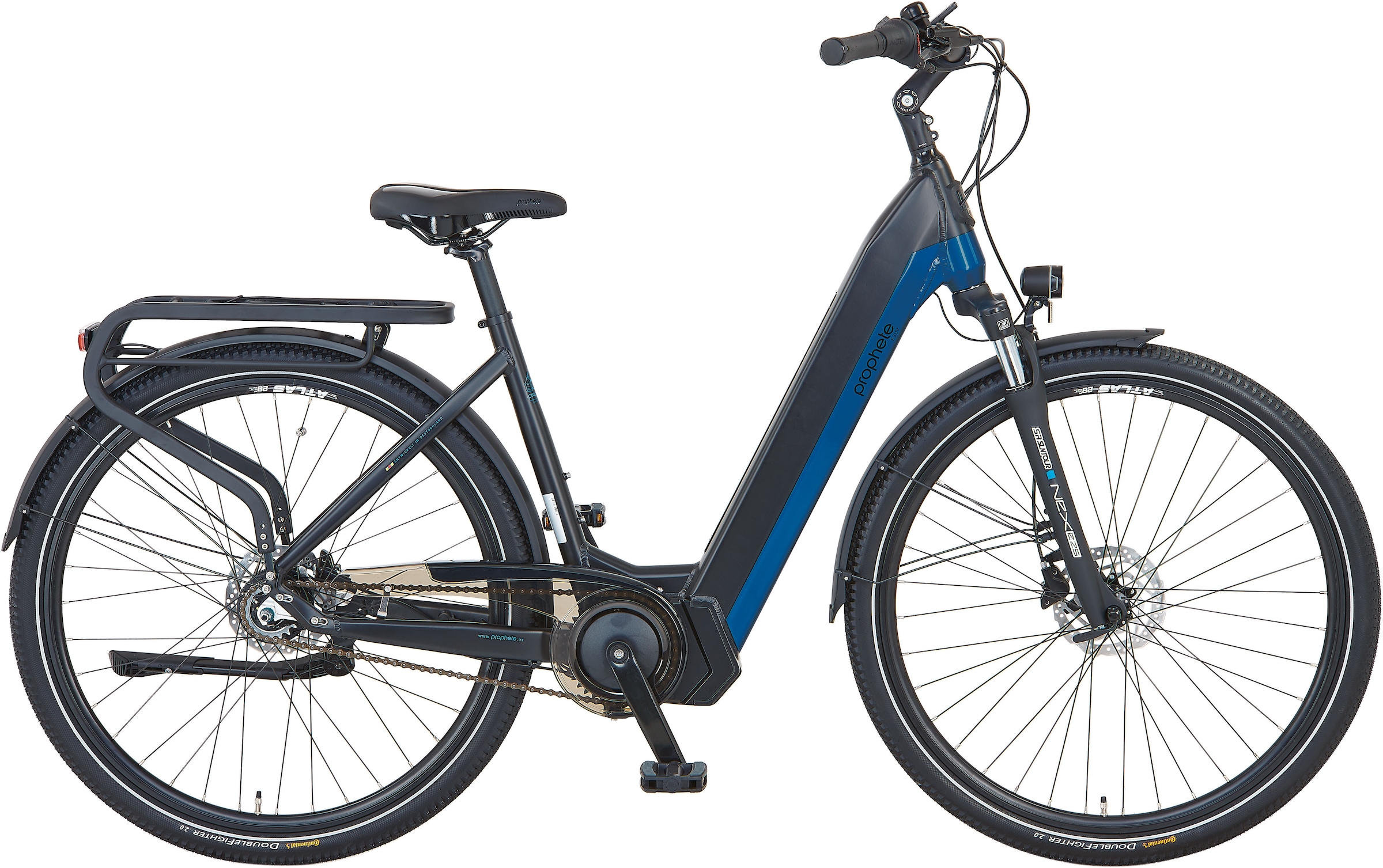 Prophete E-Bike »Geniesser eSUV«, 7 Gang, Shimano, Nexus, Mittelmotor 250 W, Pedelec, Elektrofahrrad für Damen, Cityrad